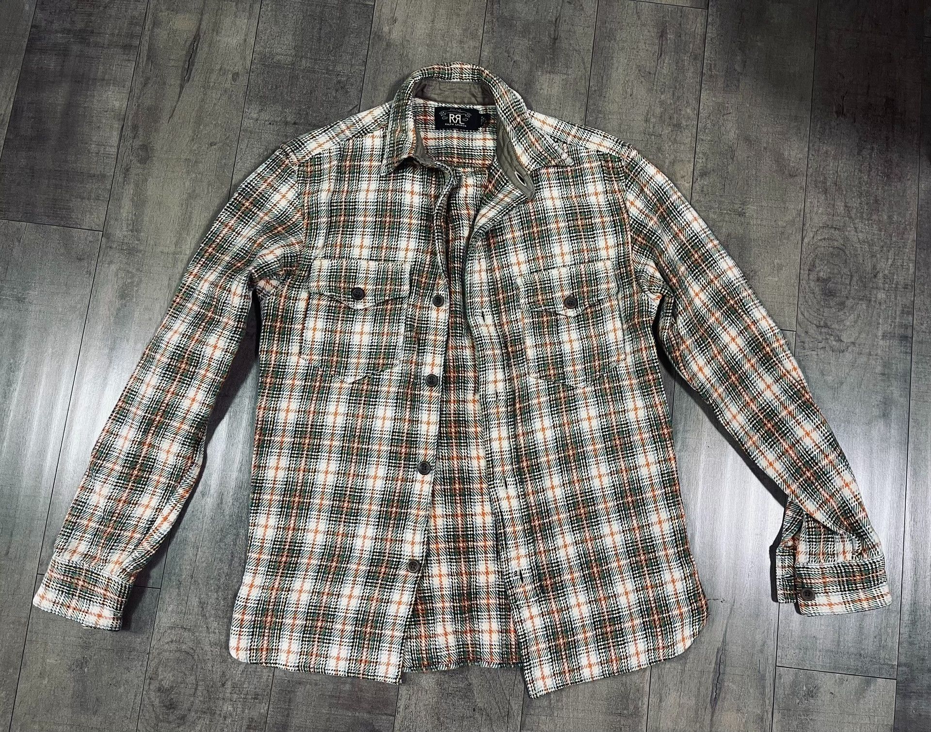RRL Ralph Lauren RRL Ralph Lauren Vintage Plaid Shirt Size US XS / EU 42 / 0 - 2 Thumbnail