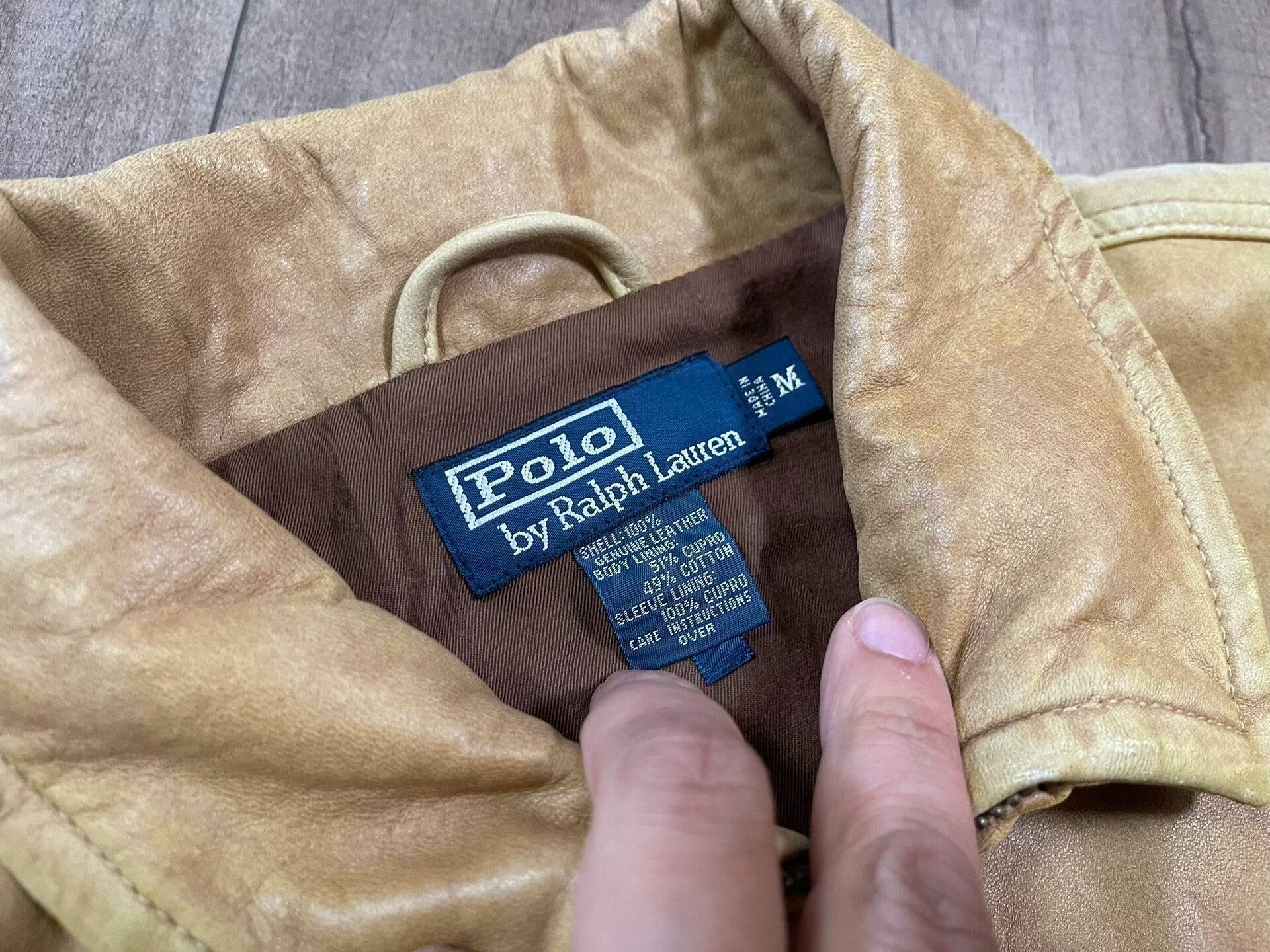 Ralph Lauren A2 Flight Leather Jacket