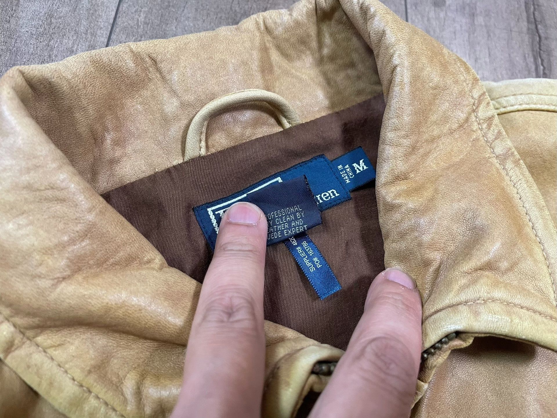 Ralph Lauren A2 Flight Leather Jacket