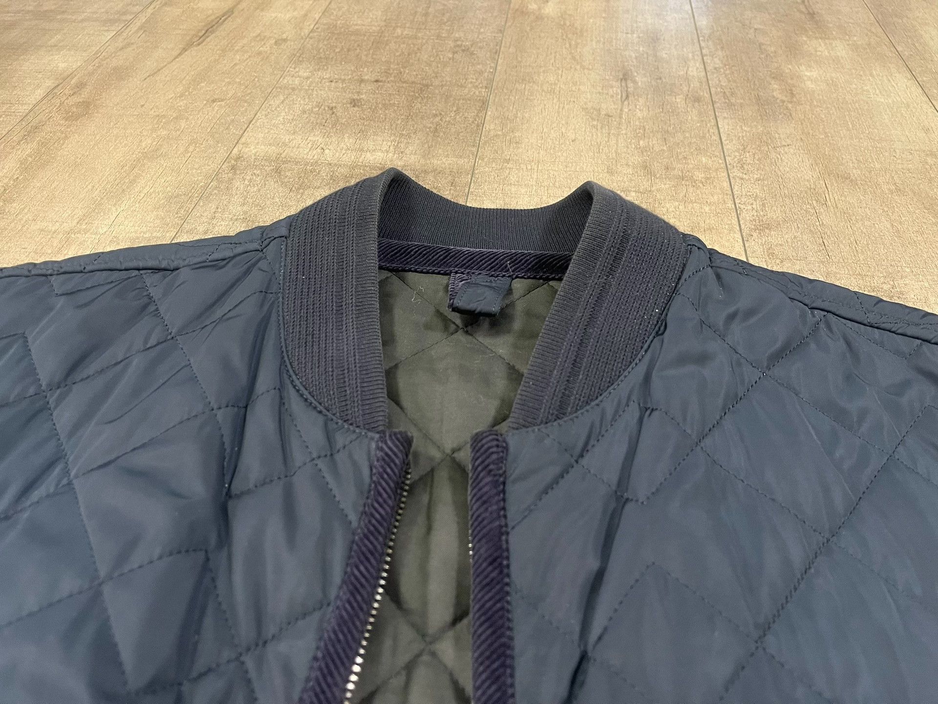 Alfred Dunhill Dunhill Classic Quilted Navy Vest Size US XL / EU 56 / 4 - 2 Thumbnail