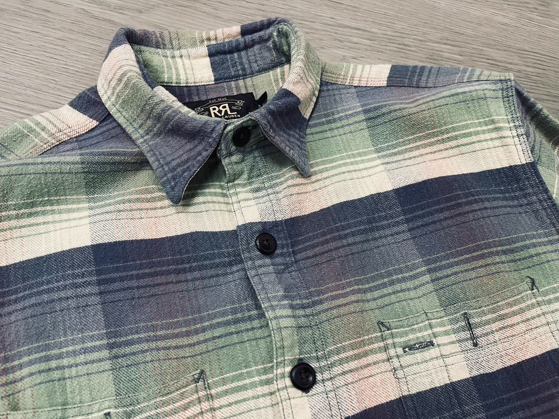 RRL Ralph Lauren RRL Ralph Lauren Plaid Shirt Jacket Size US M / EU 48-50 / 2 - 4 Thumbnail