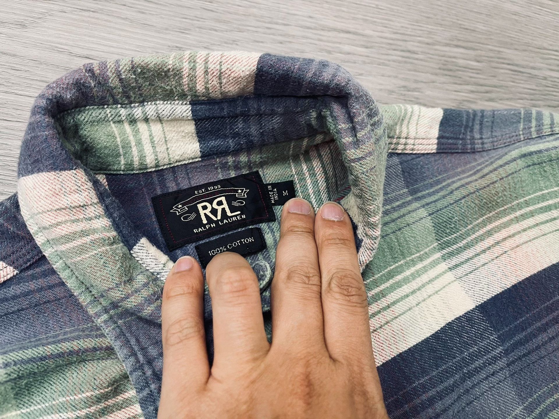 RRL Ralph Lauren RRL Ralph Lauren Plaid Shirt Jacket Size US M / EU 48-50 / 2 - 3 Thumbnail