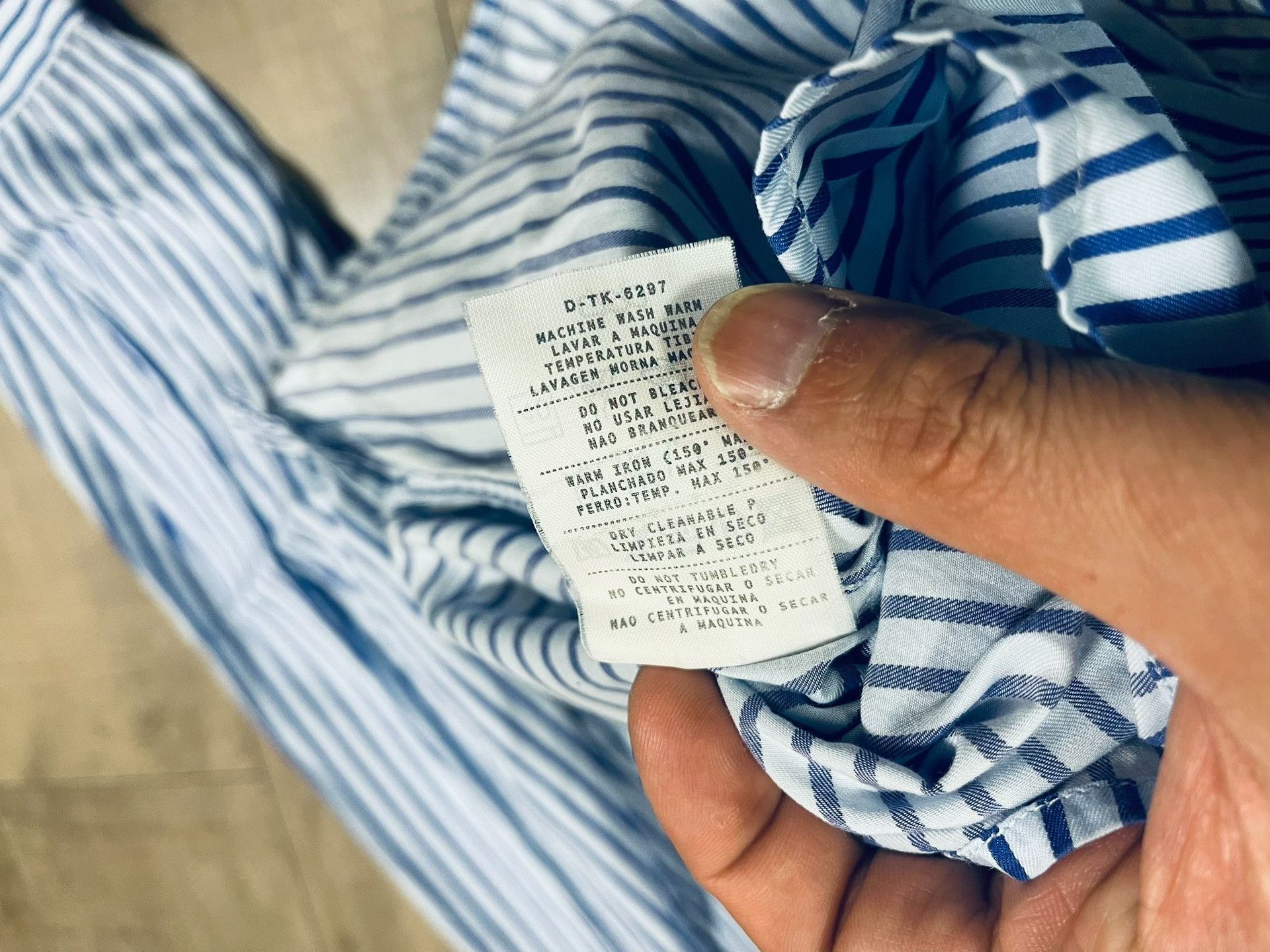 Ermenegildo Zegna Zegna Ermenegildo Blue Stripe Shirt Jacket Size US M / EU 48-50 / 2 - 4 Thumbnail