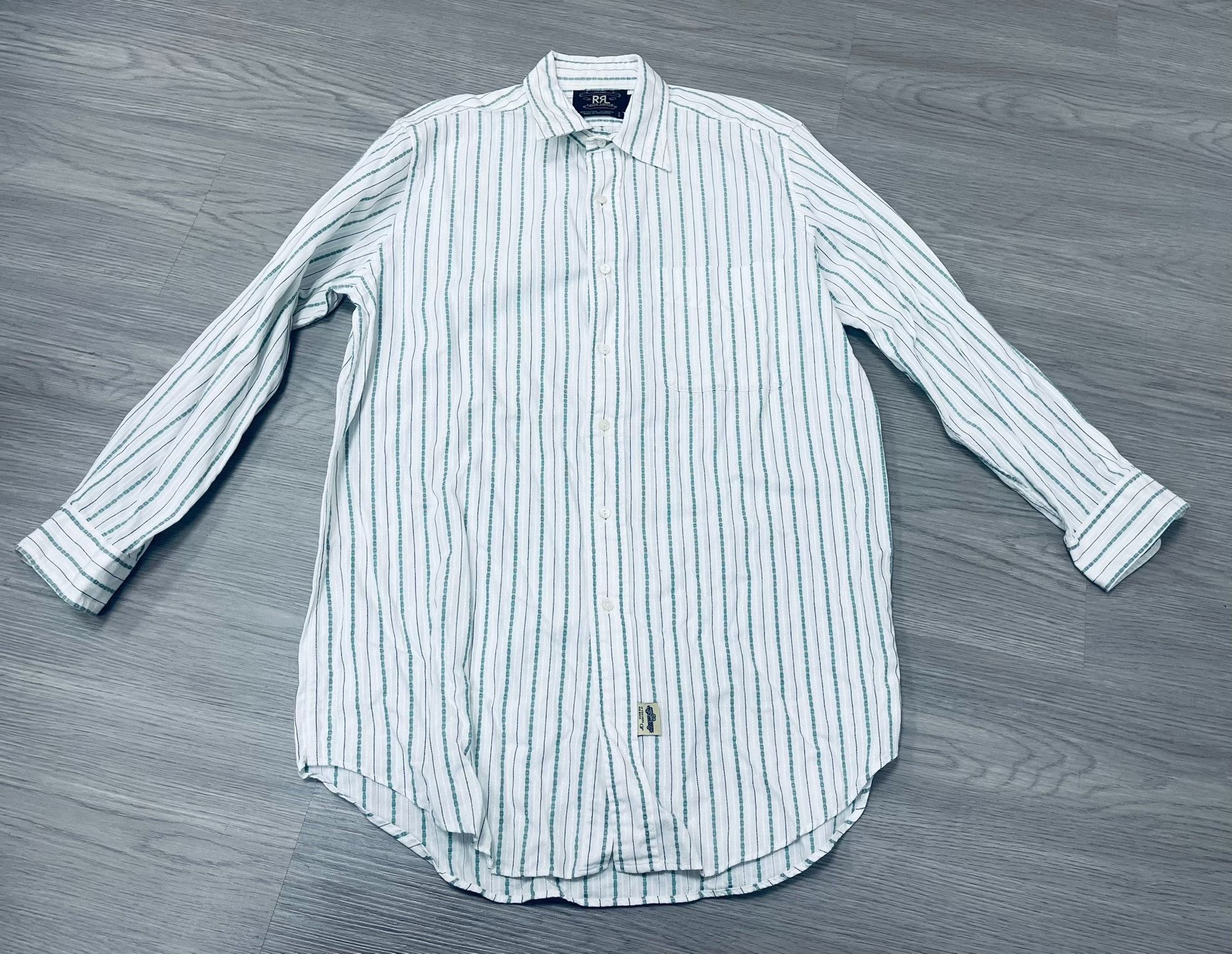 RRL Ralph Lauren RRL Vintage Embroidered Truck Logo Shirt Size US M / EU 48-50 / 2 - 5 Thumbnail