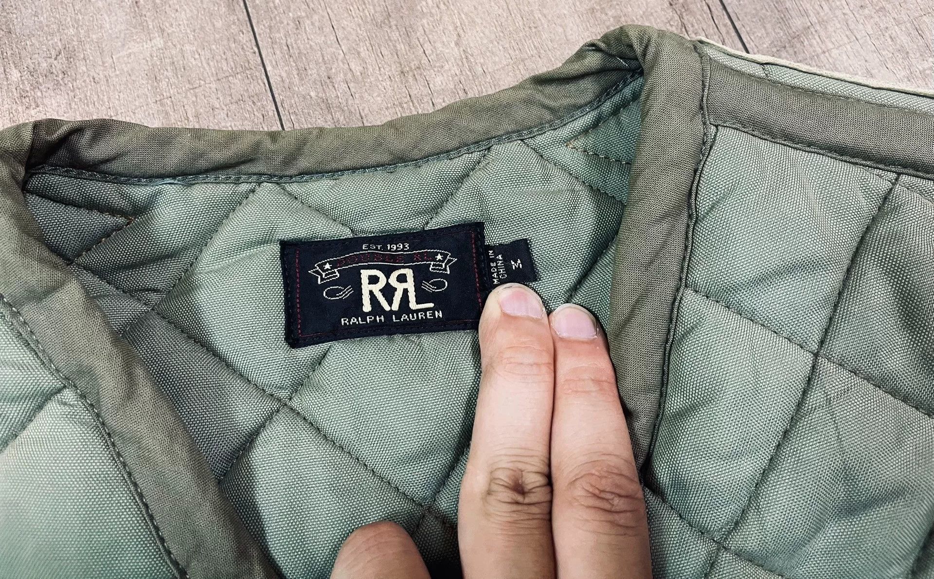 RRL Ralph Lauren RRL Vintage Quilted Vest Size US M / EU 48-50 / 2 - 3 Thumbnail