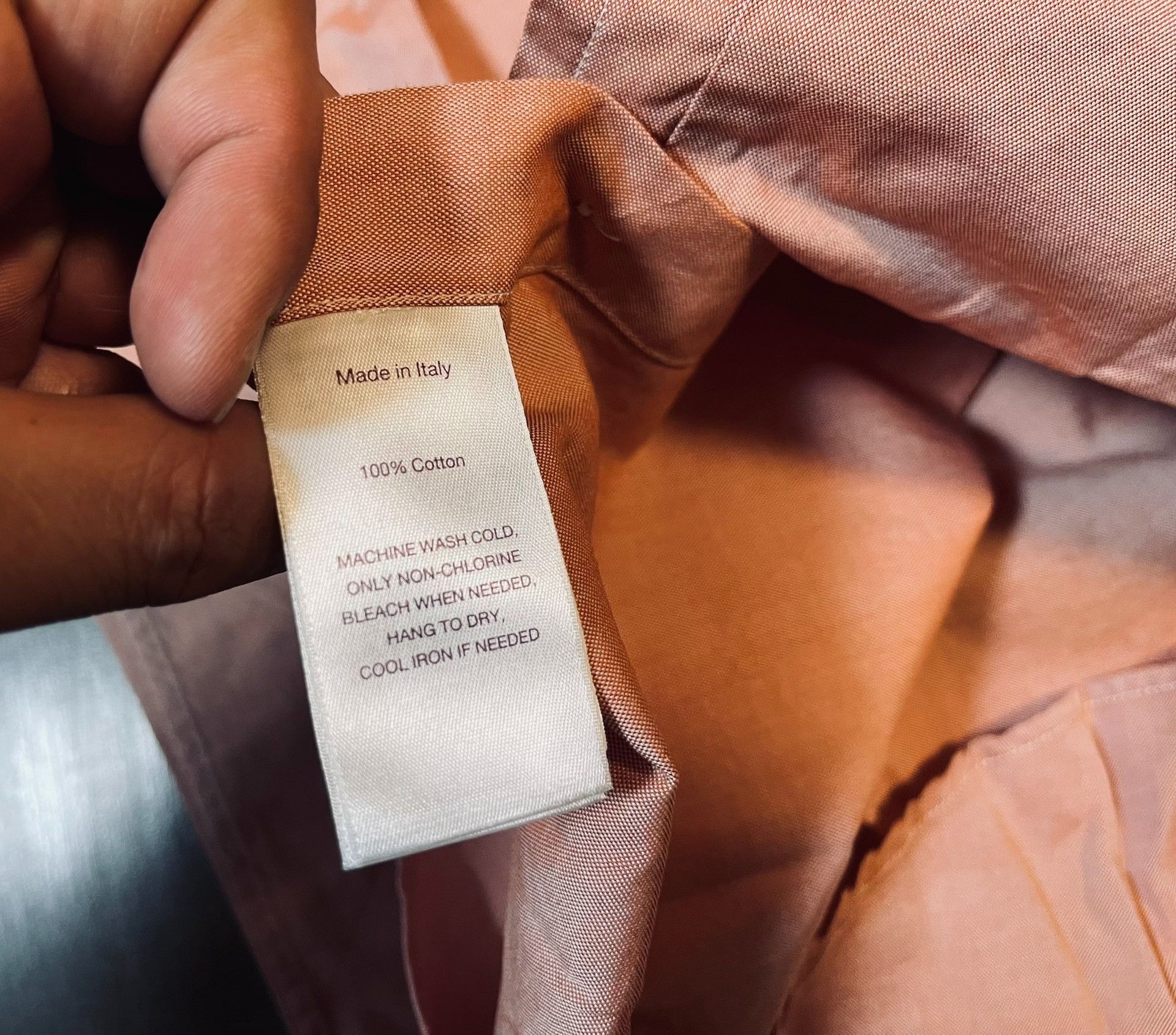 Ralph Lauren Purple Label Ralph Lauren Purple Label Embroidered Dress Shirt Size US M / EU 48-50 / 2 - 6 Thumbnail