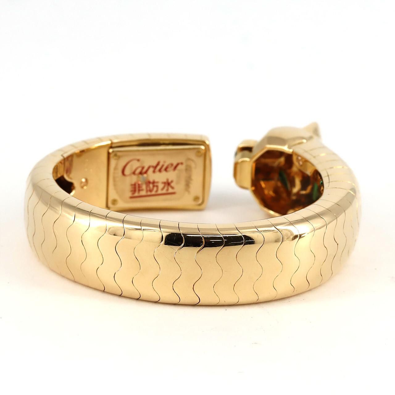 Cartier Cartier Cartier La Calandre Au750 Quartz Crocodile skin Quartz DUTY FREE for USA Size ONE SIZE - 4 Thumbnail