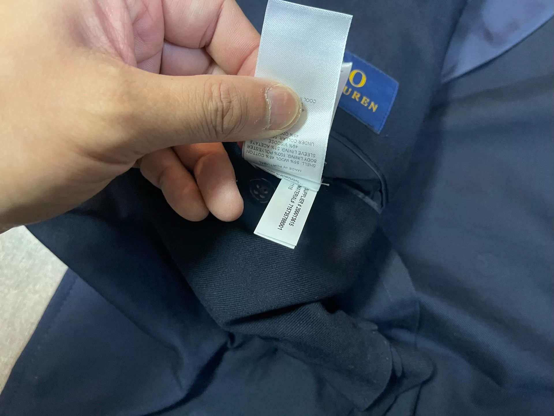 Ralph Lauren Ralph Lauren Cotton Casual Blazer Size US XS / EU 42 / 0 - 5 Thumbnail