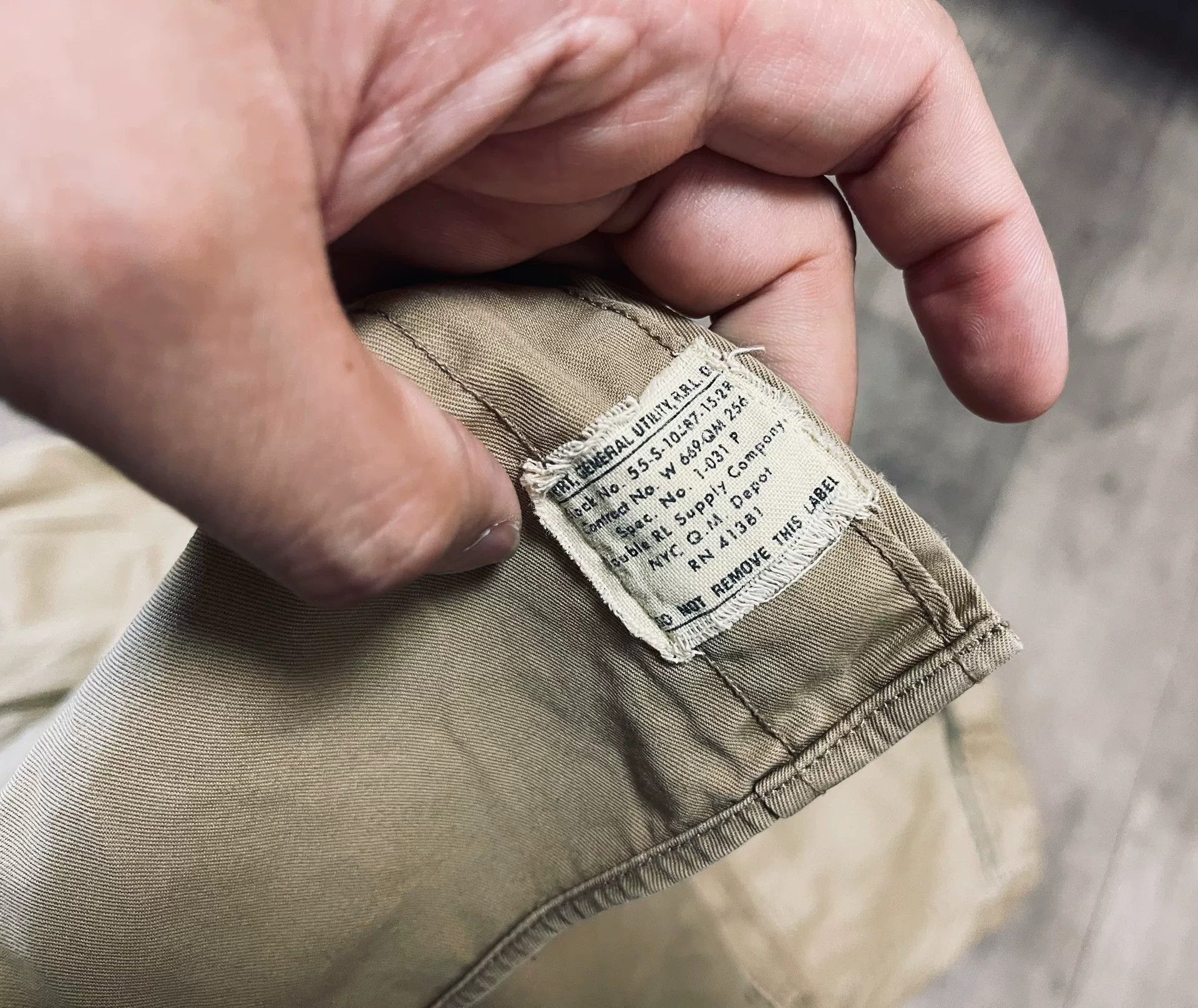 RRL Ralph Lauren RRL Vintage Military Style Shirt Size US L / EU 52-54 / 3 - 6 Thumbnail
