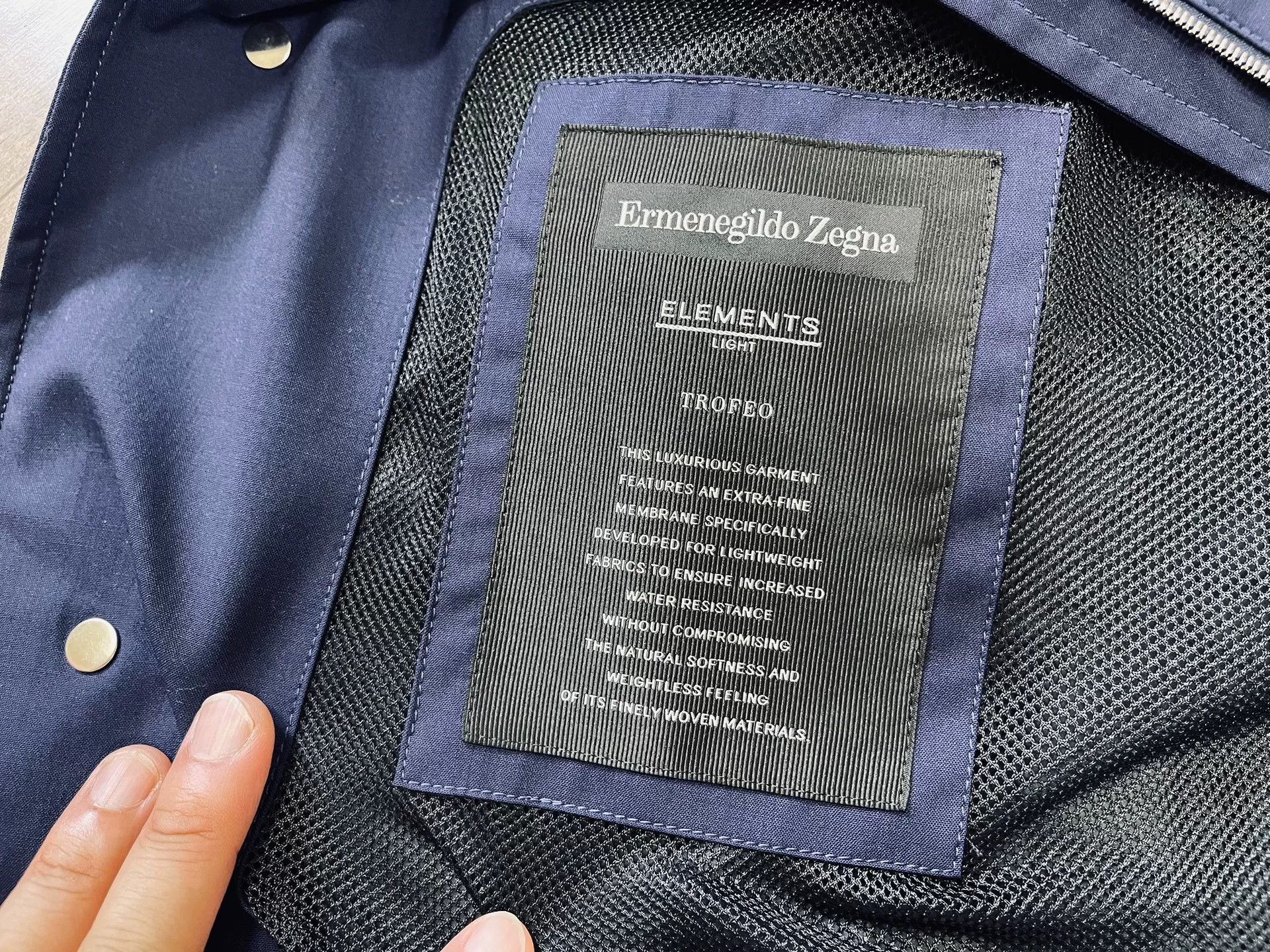 Ermenegildo Zegna Ermenegildo Zegna Classic Italian Jacket Size US L / EU 52-54 / 3 - 6 Thumbnail