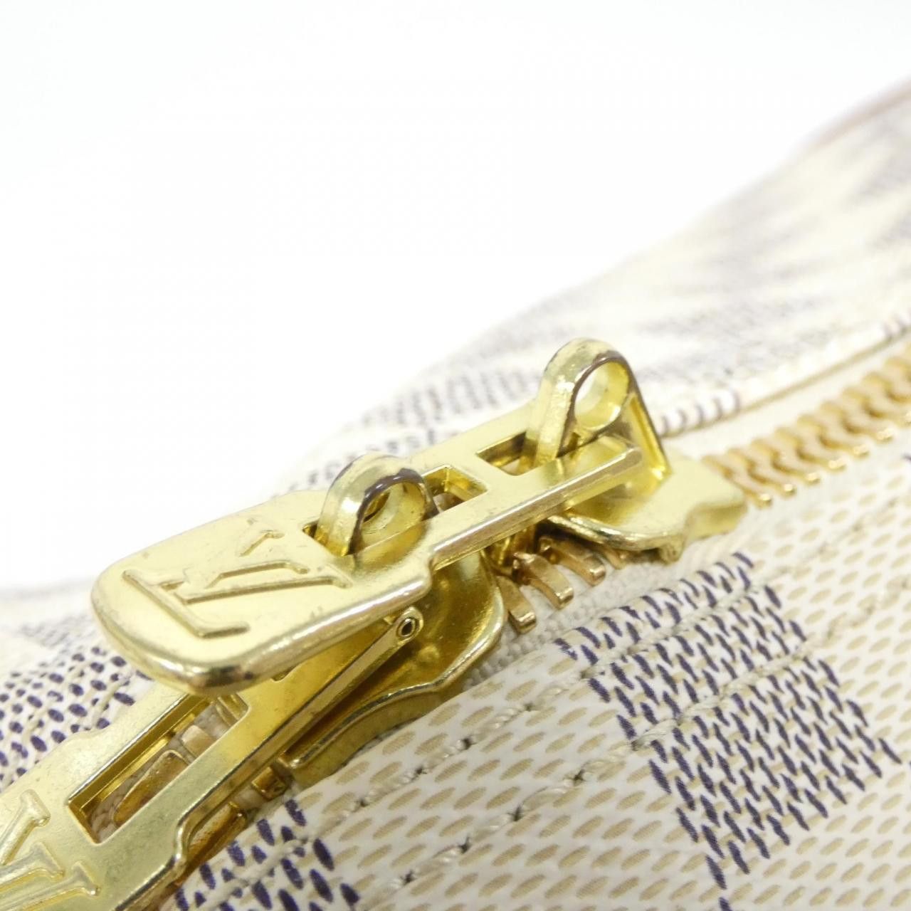 Louis Vuitton Louis Vuitton Louis Vuitton Keepall Damier Azur Boston Bag Textile Travel Bag N41430 DUTY FREE for USA Size ONE SIZE - 5 Thumbnail
