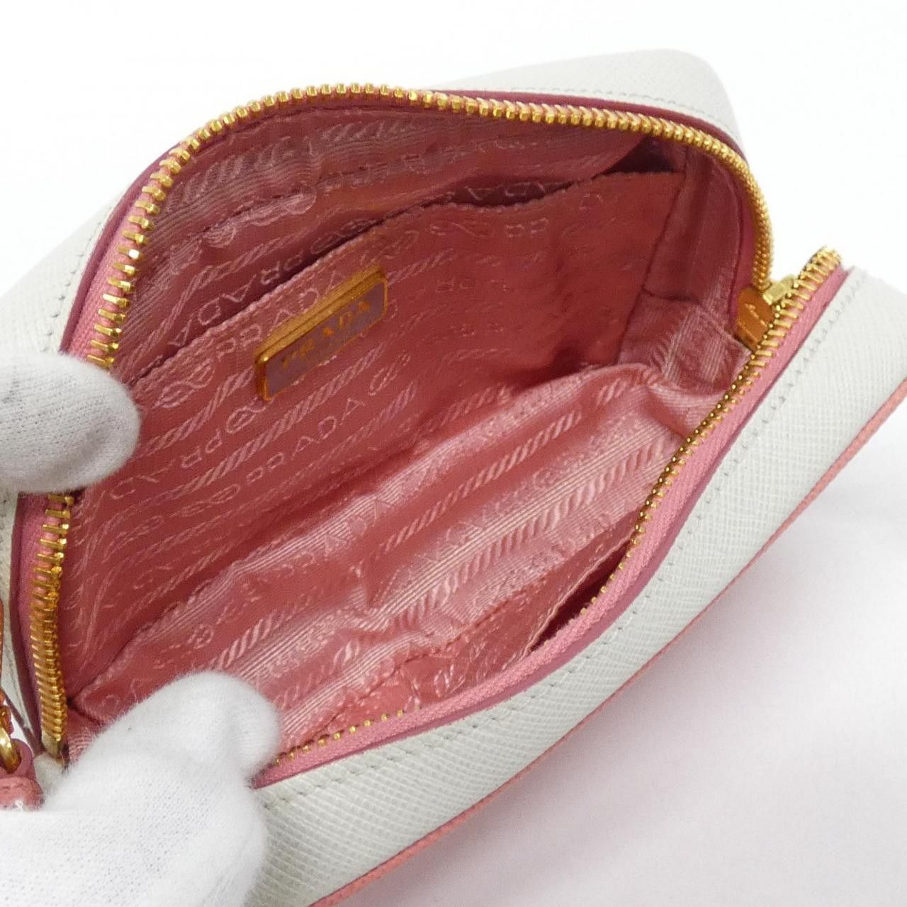Prada Prada Prada 1N1674 Saffiano Shoulder Bag Leather Shoulder Bag 1N1674 DUTY FREE for USA Size ONE SIZE - 9 Thumbnail