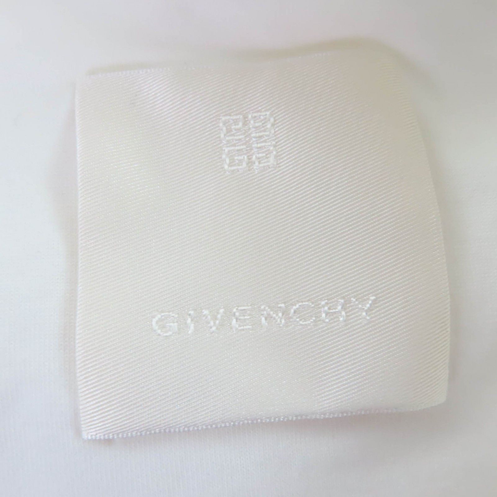 Givenchy Givenchy Givenchy Logo embroidery Cotton T-shirt Textile T-Shirts DUTY FREE for USA Size ONE SIZE - 7 Thumbnail