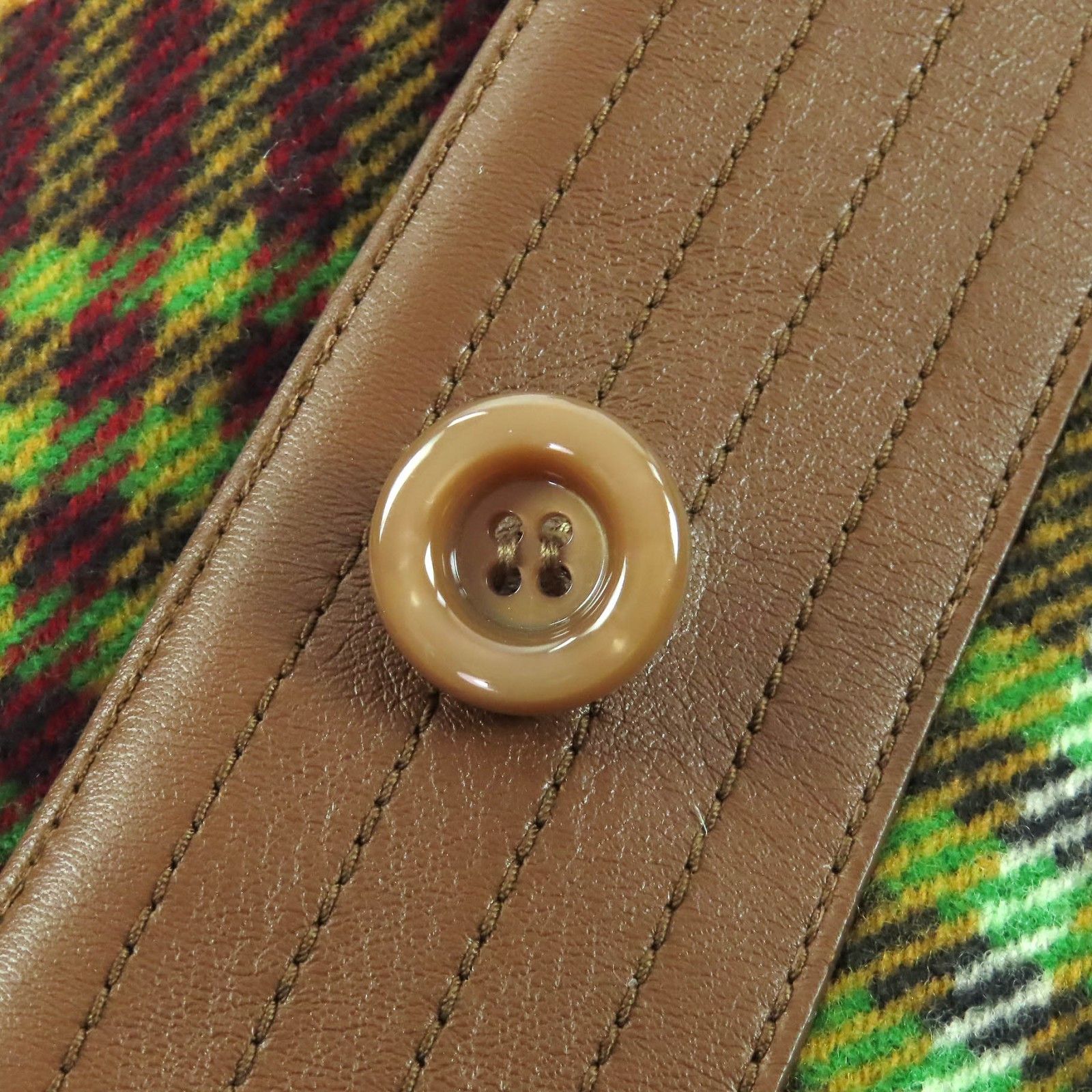 Gucci Gucci Gucci GGPattern Horsebit Wool Coat Textile Outerwear 609030 DUTY FREE for USA Size ONE SIZE - 6 Thumbnail