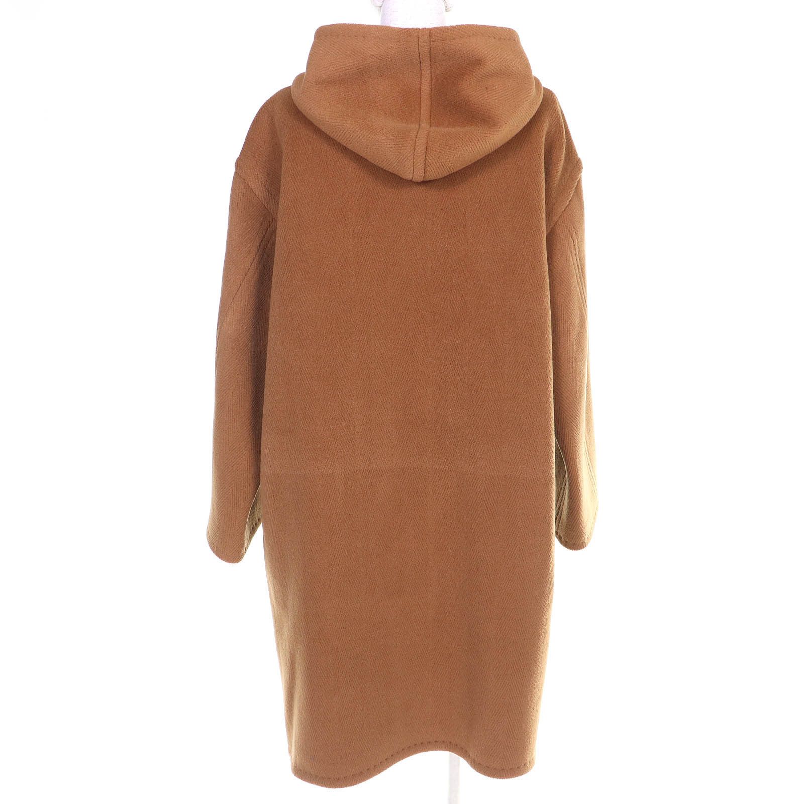 Other Other AURALEE WOOL HERINGBONE PILE Wool Coat Textile Outerwear A22AC02WH DUTY FREE for USA Size ONE SIZE - 3 Thumbnail