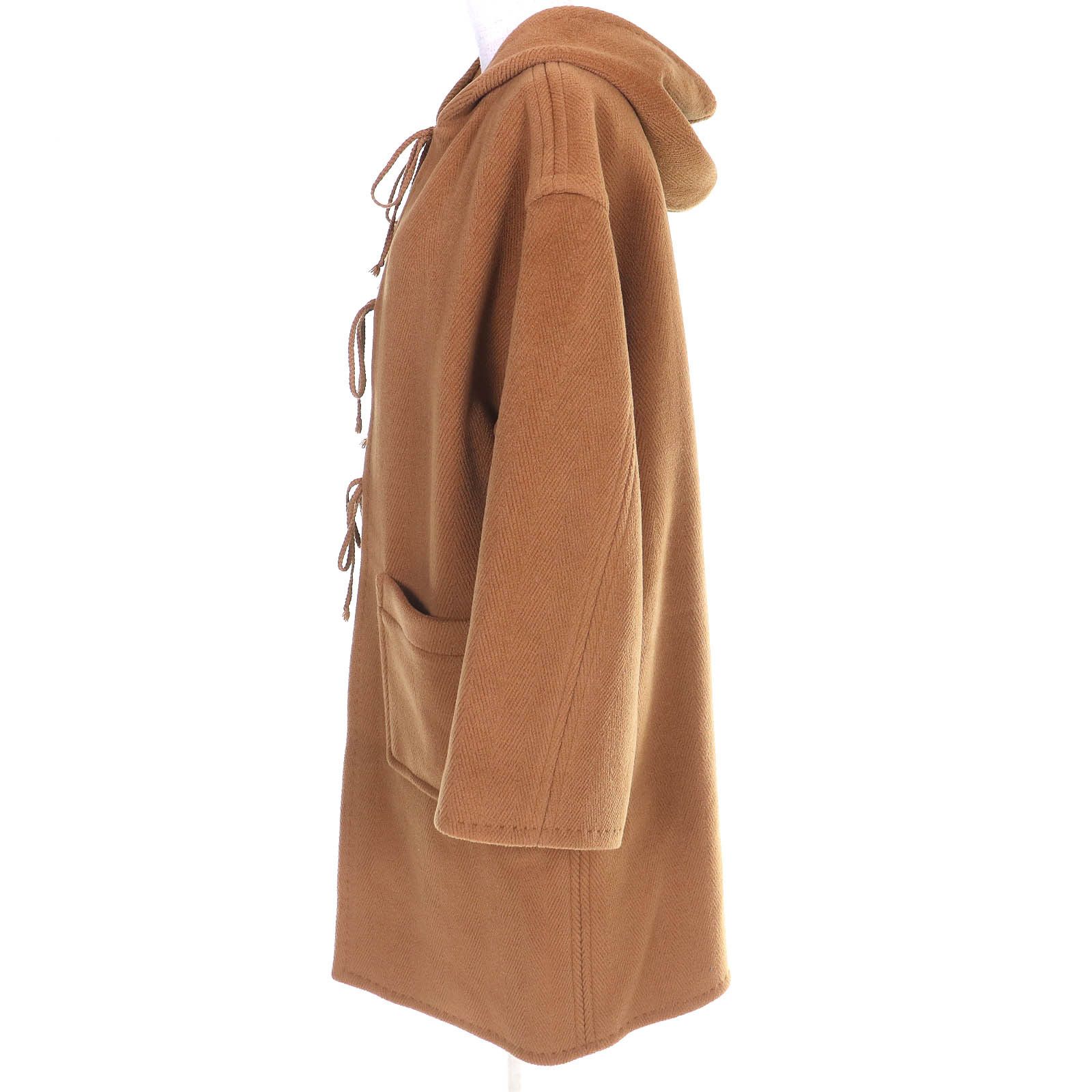 Other Other AURALEE WOOL HERINGBONE PILE Wool Coat Textile Outerwear A22AC02WH DUTY FREE for USA Size ONE SIZE - 2 Thumbnail