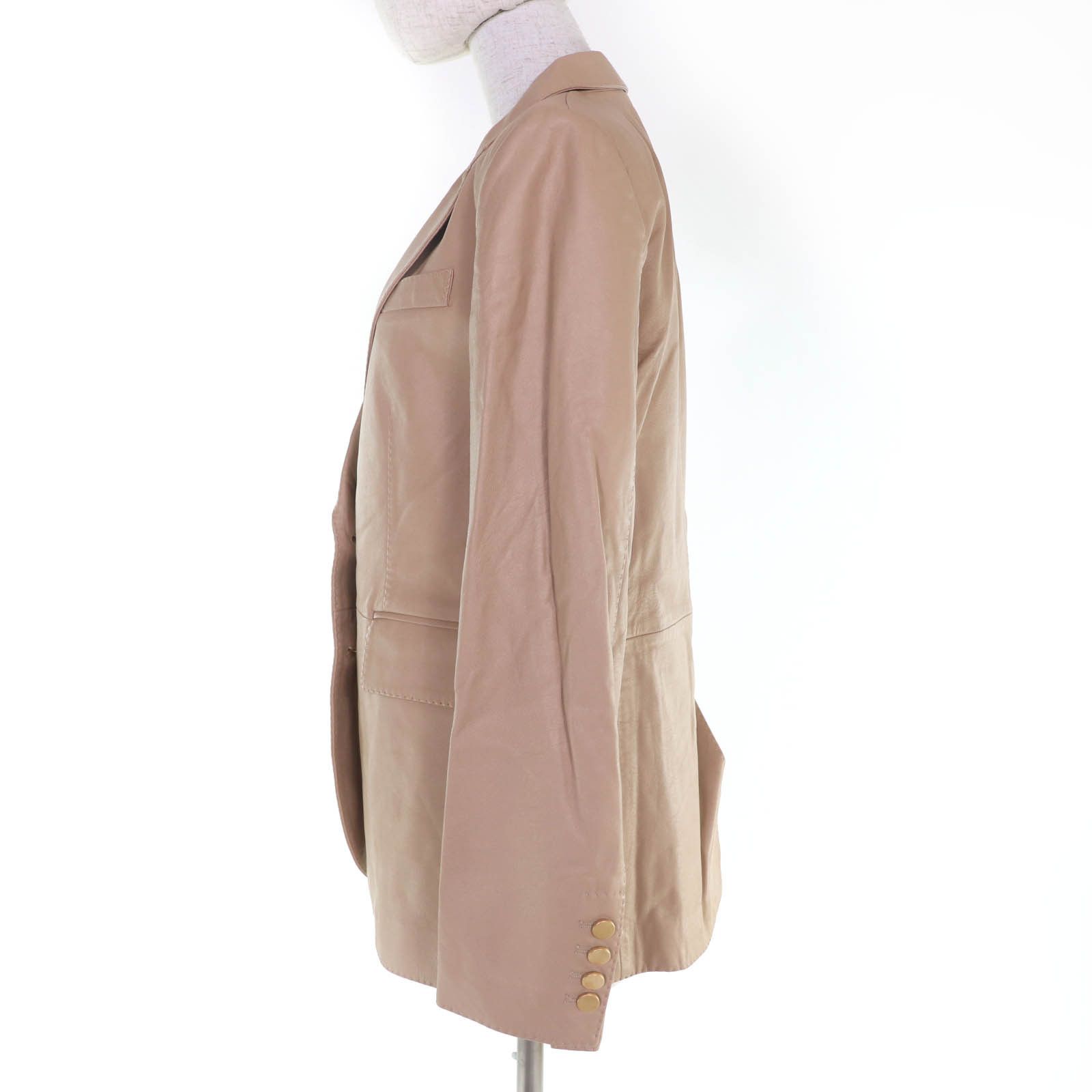 Other Other TAGLIATORE SOPHIE PE Lamb Leather Jacket Leather Outerwear DUTY FREE for USA Size ONE SIZE - 2 Thumbnail