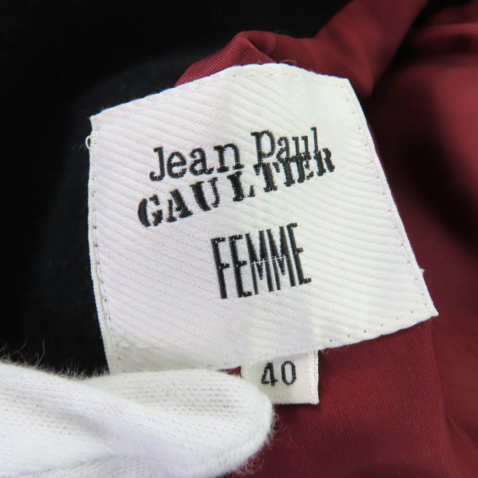 Other Other Jean Paul Gaultier FEMME Angora Wool Coat Textile Outerwear DUTY FREE for USA Size ONE SIZE - 6 Thumbnail