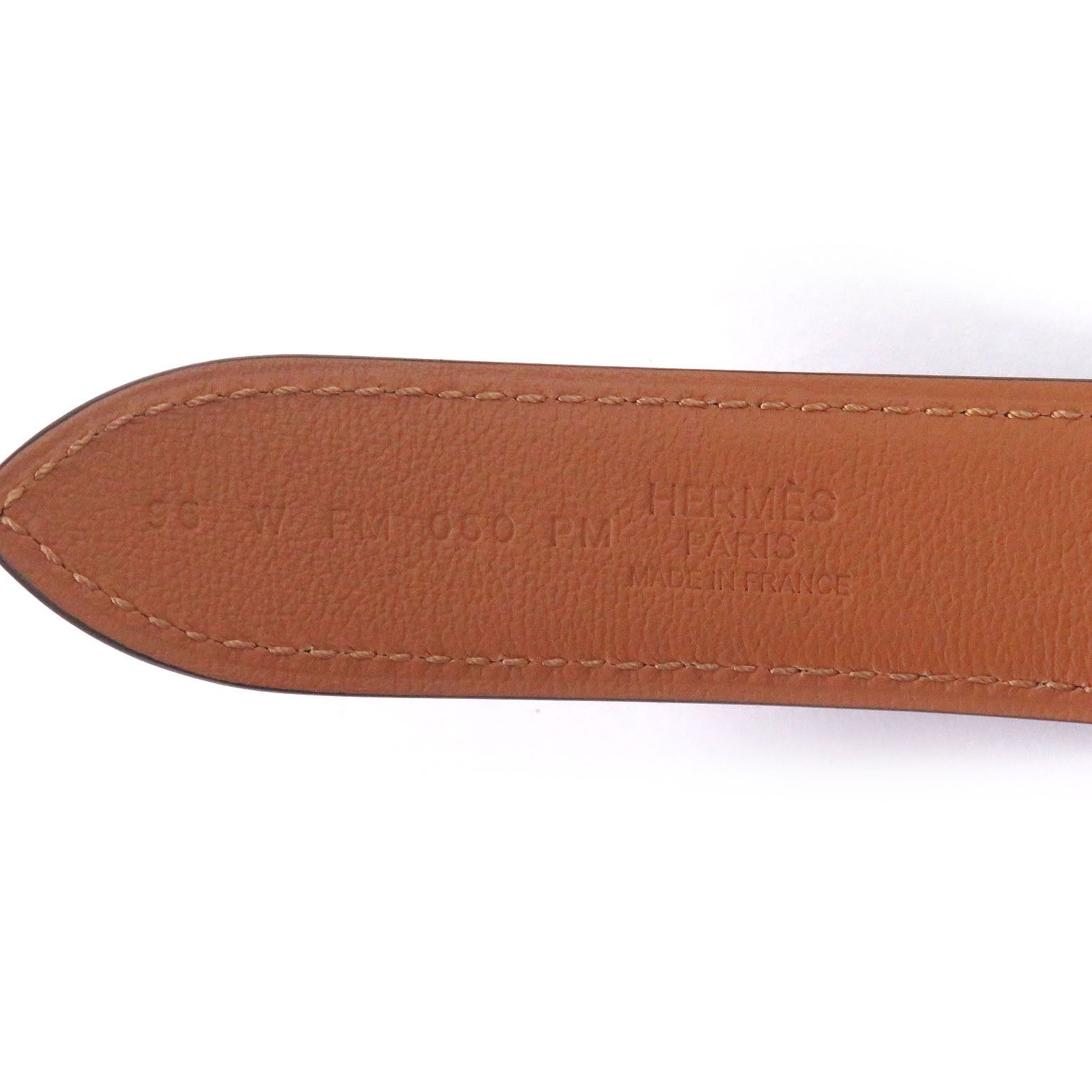 Hermes Hermes Hermès Andy26 Vauvarenia Belt Leather Belt Stamp W (2024) DUTY FREE for USA Size ONE SIZE - 9 Thumbnail