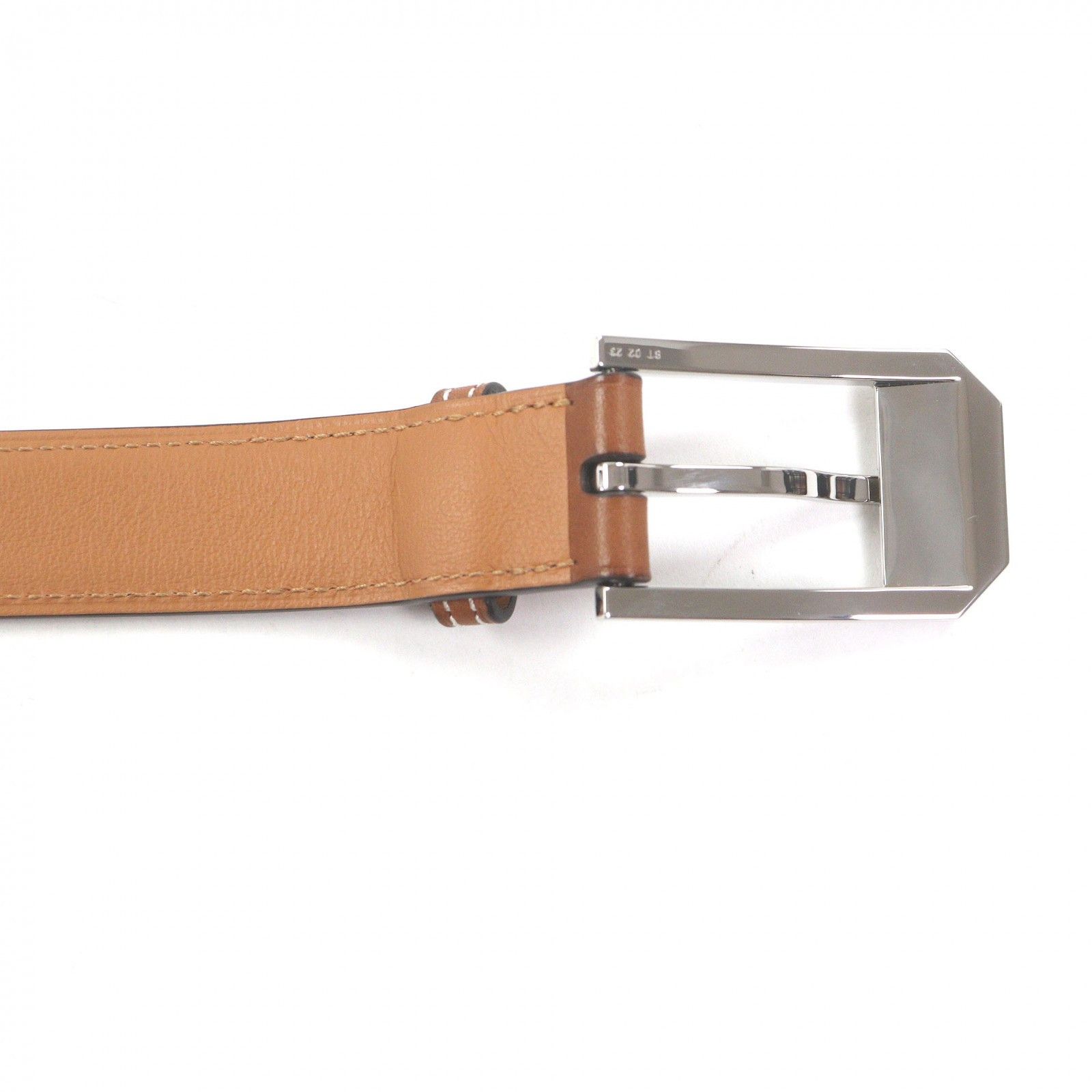 Hermes Hermes Hermès Andy26 Vauvarenia Belt Leather Belt Stamp W (2024) DUTY FREE for USA Size ONE SIZE - 6 Thumbnail