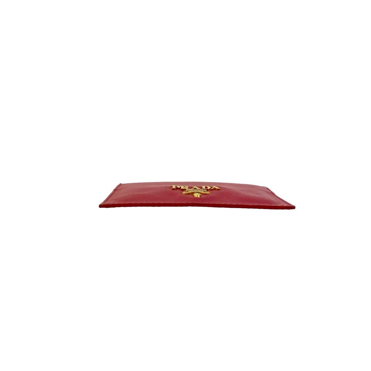 Prada Prada Prada Saffiano Leather Card Case Leather Card Case DUTY FREE for USA Size ONE SIZE - 7 Thumbnail
