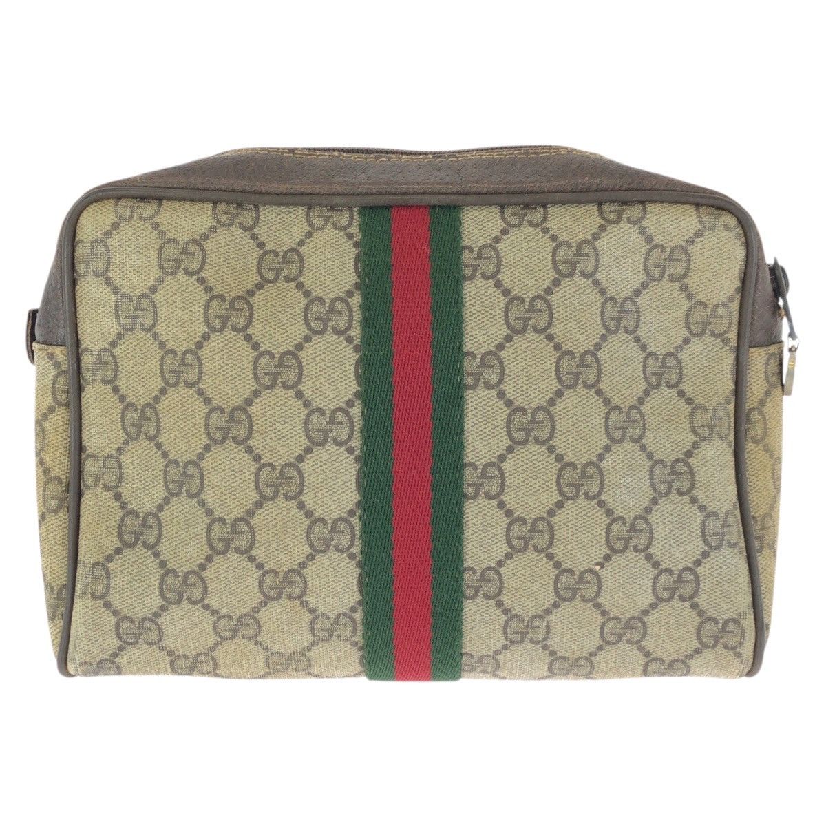 Gucci Gucci Gucci GG Supreme Canvas Clutch Bag Textile Clutch Bag 010.378 DUTY FREE for USA Size ONE SIZE - 2 Thumbnail
