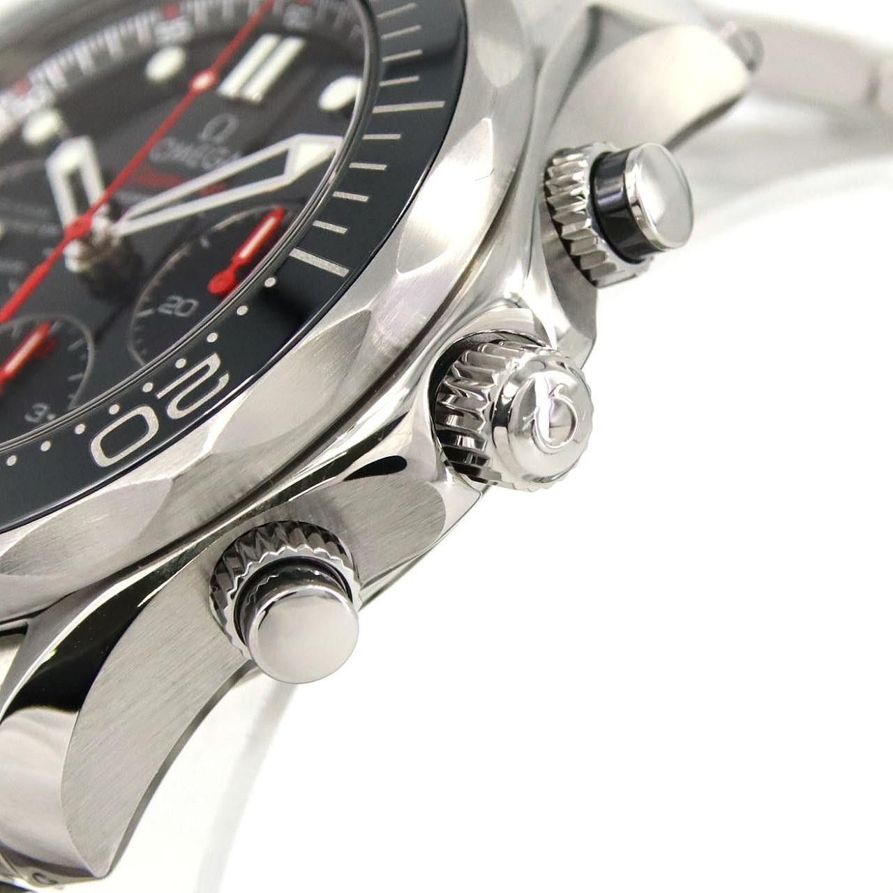Omega Omega Omega Seamaster Diver 300M Chronograph Stainless Steel Automatic Chronograph Metal Automatic 212.30.42.50.01.001 DUTY FREE for USA Size ONE SIZE - 5 Thumbnail