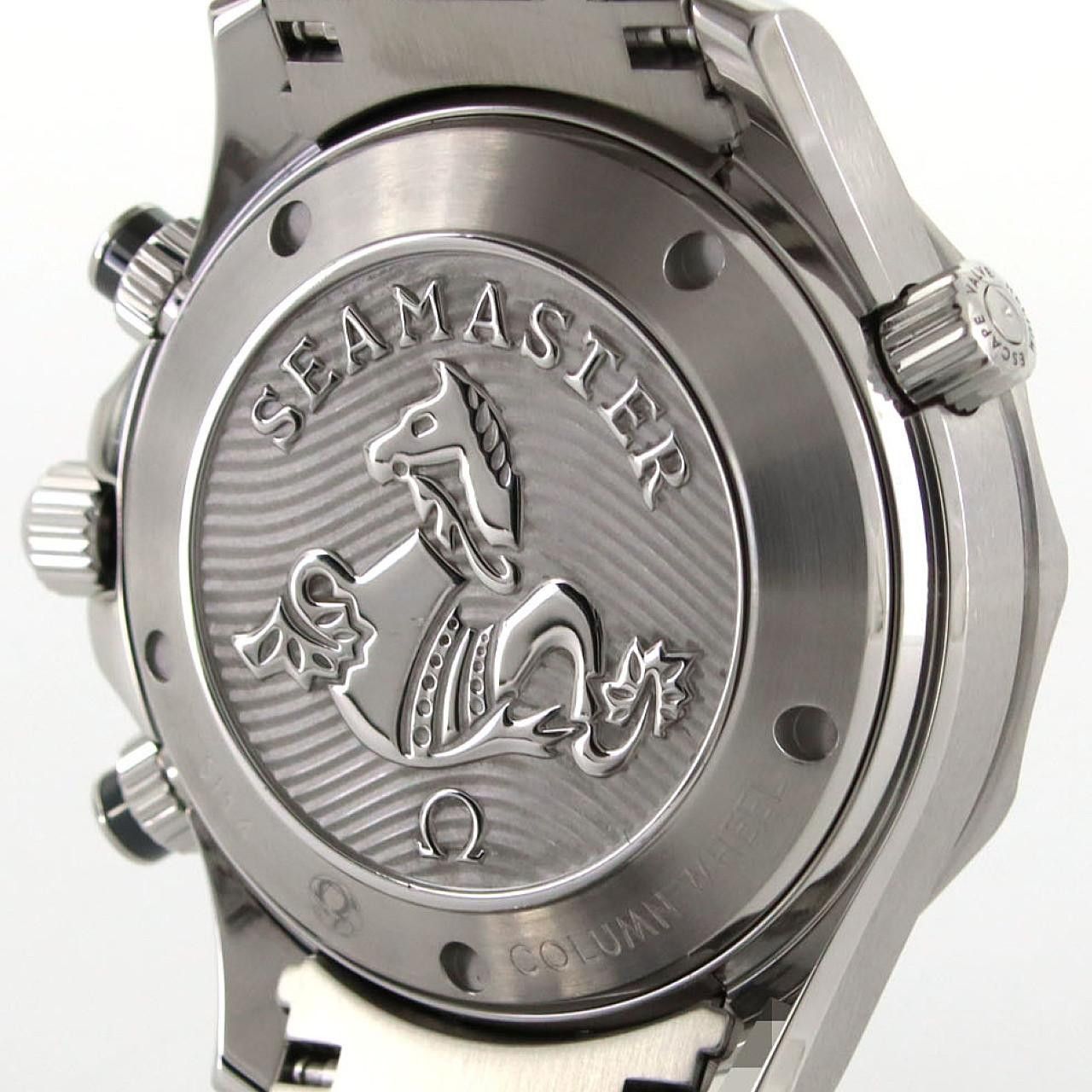 Omega Omega Omega Seamaster Diver 300M Chronograph Stainless Steel Automatic Chronograph Metal Automatic 212.30.42.50.01.001 DUTY FREE for USA Size ONE SIZE - 6 Thumbnail