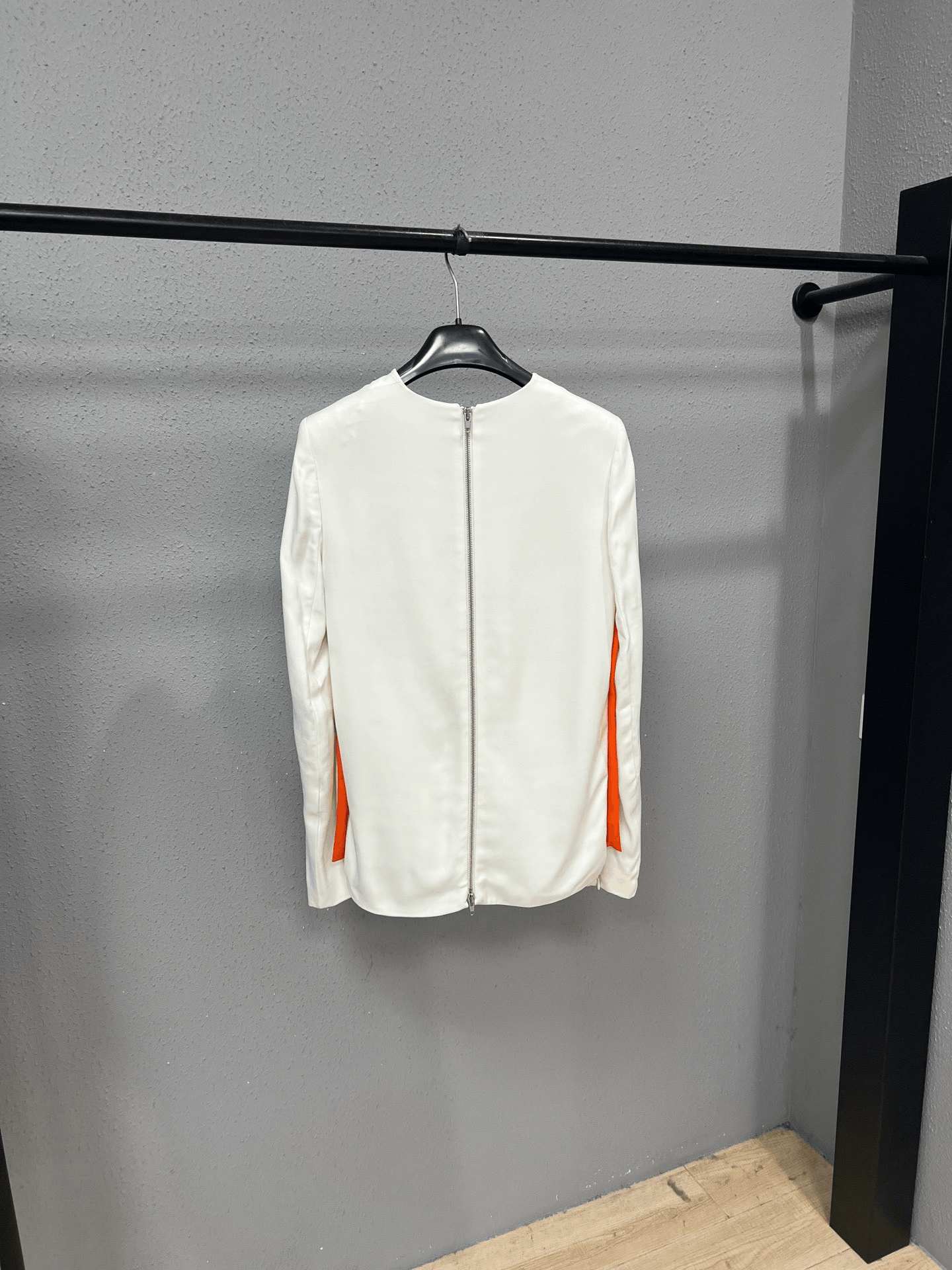 Celine Old Celine Colorblock Long-Sleeve Shirt Size XXS / US 00 / IT 34 - 2 Thumbnail