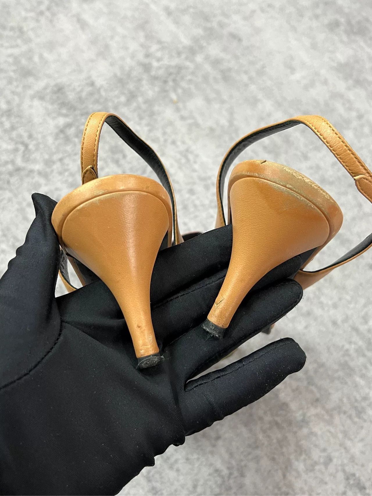 Hermes Hermes Peep-Toe High Heels Size US 5.5 / IT 35.5 - 4 Thumbnail