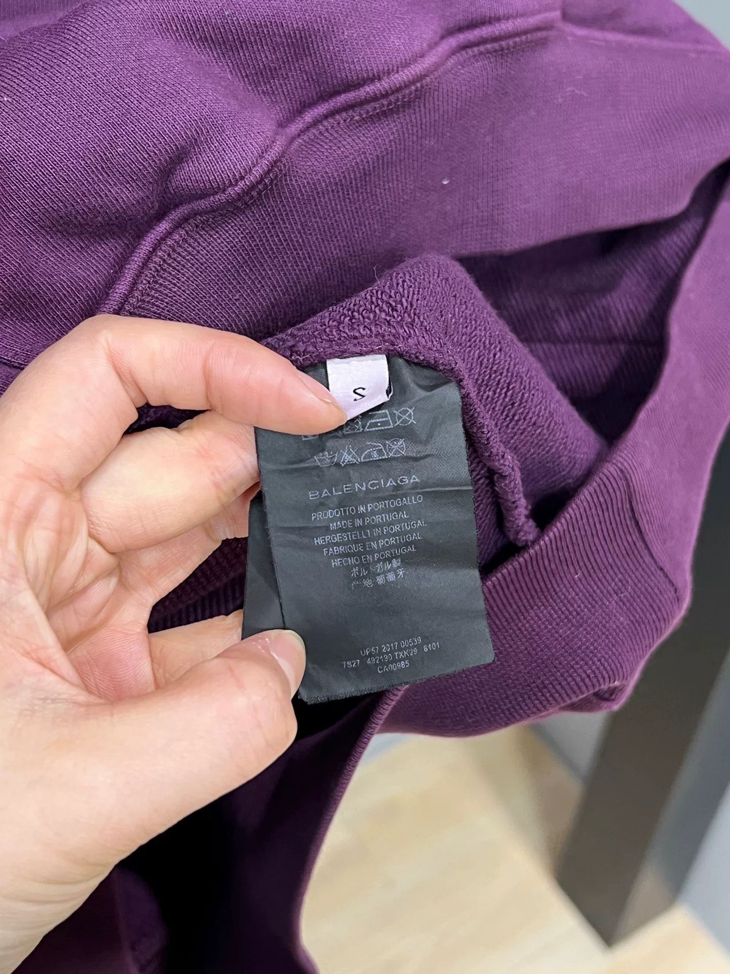 Balenciaga Balenciaga Logo Hoodie Size US S / EU 44-46 / 1 - 4 Thumbnail