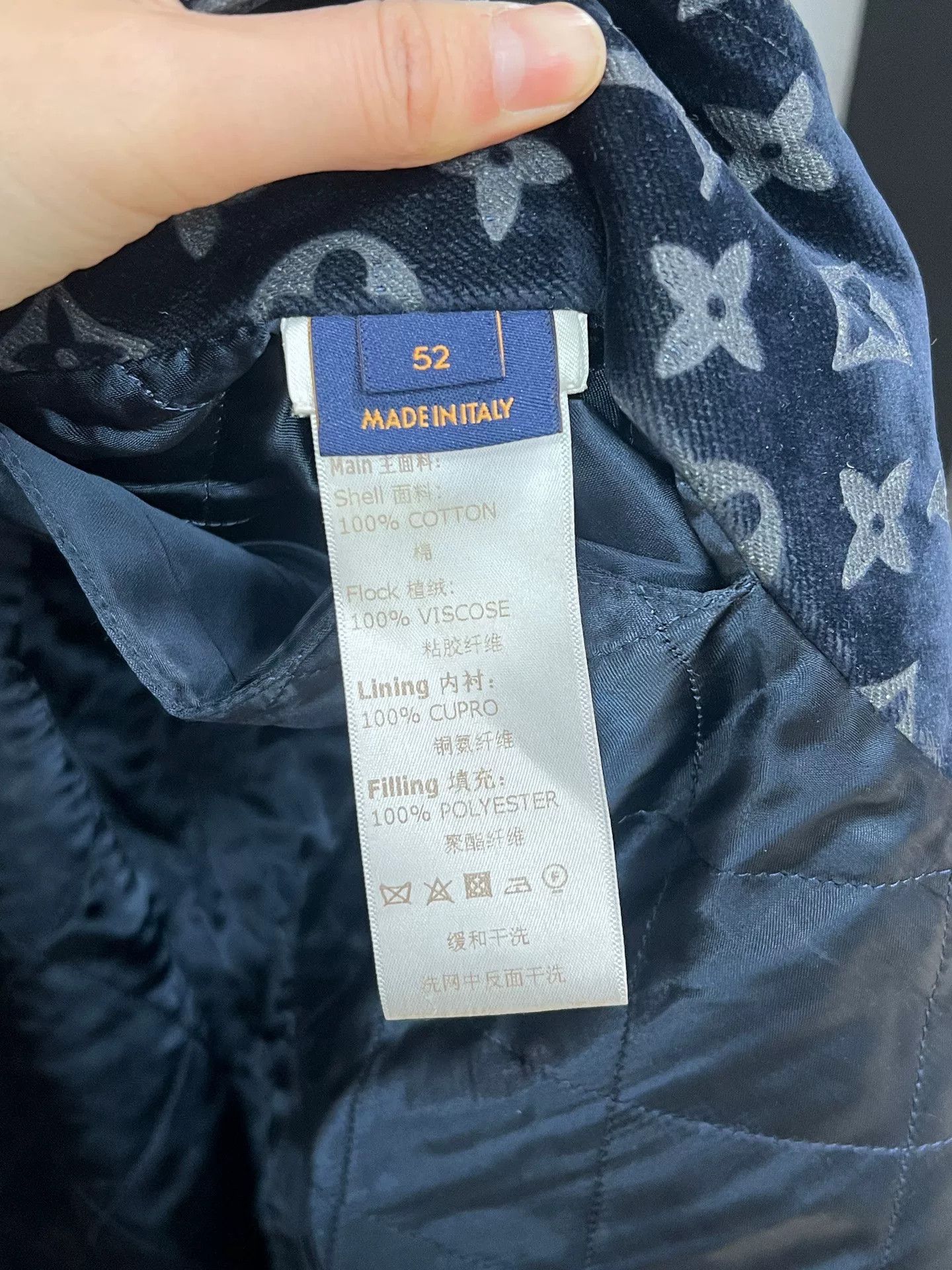 Louis Vuitton Fire Cloud Denim