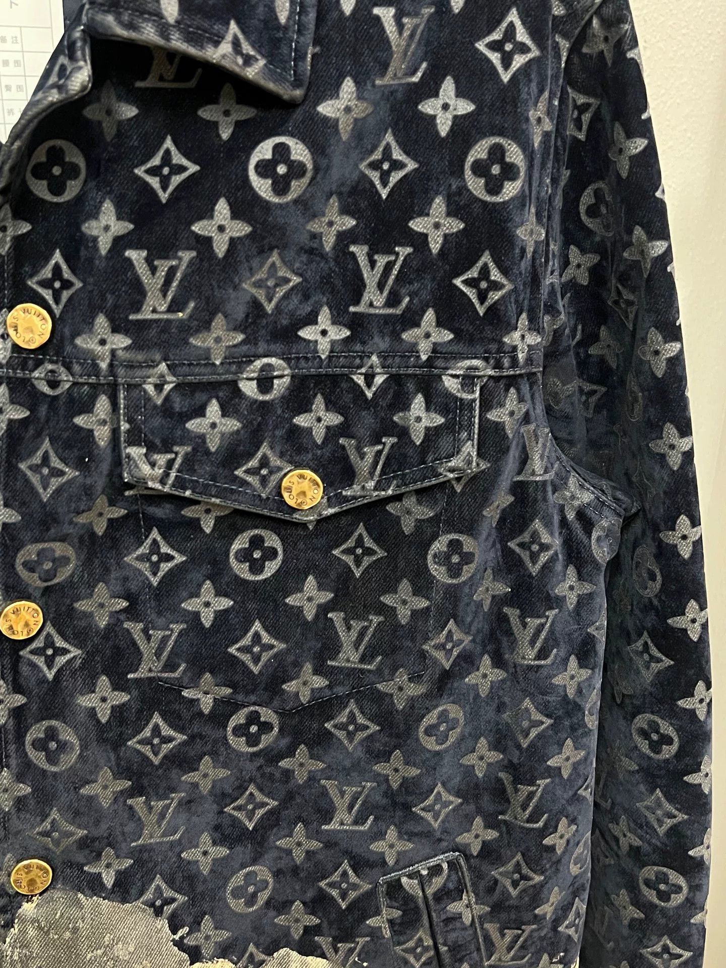 Louis Vuitton Fire Cloud Denim