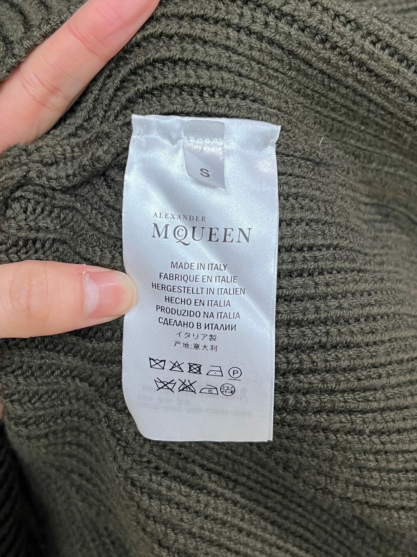 Alexander McQueen Alexander McQueen Knit Jacket Size S / US 4 / IT 40 - 3 Thumbnail