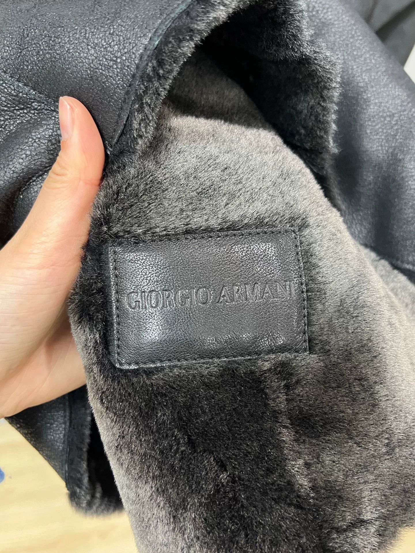 Giorgio Armani Giorgio Armani Spliced Fur Leather Size US M / EU 48-50 / 2 - 4 Thumbnail