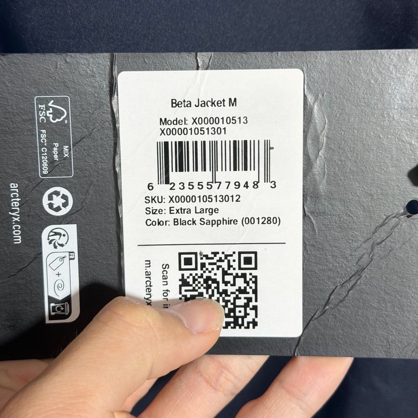 Arc'teryx Arcteryx Bete Hardshell Jacket Size US XL / EU 56 / 4 - 4 Thumbnail
