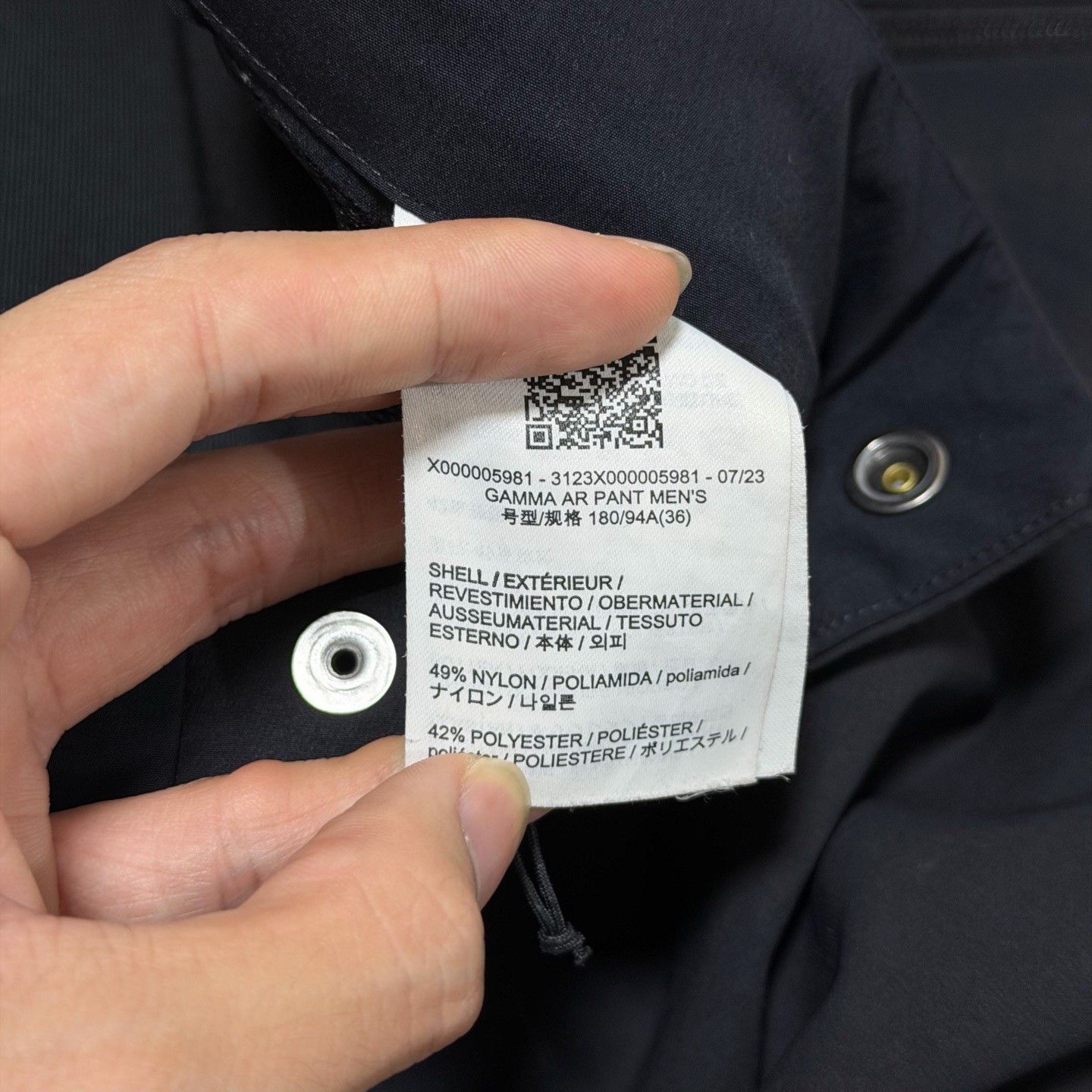 Arc'teryx Arcteryx Gamma Ar Softshell Pant Size US 36 / EU 52 - 6 Thumbnail