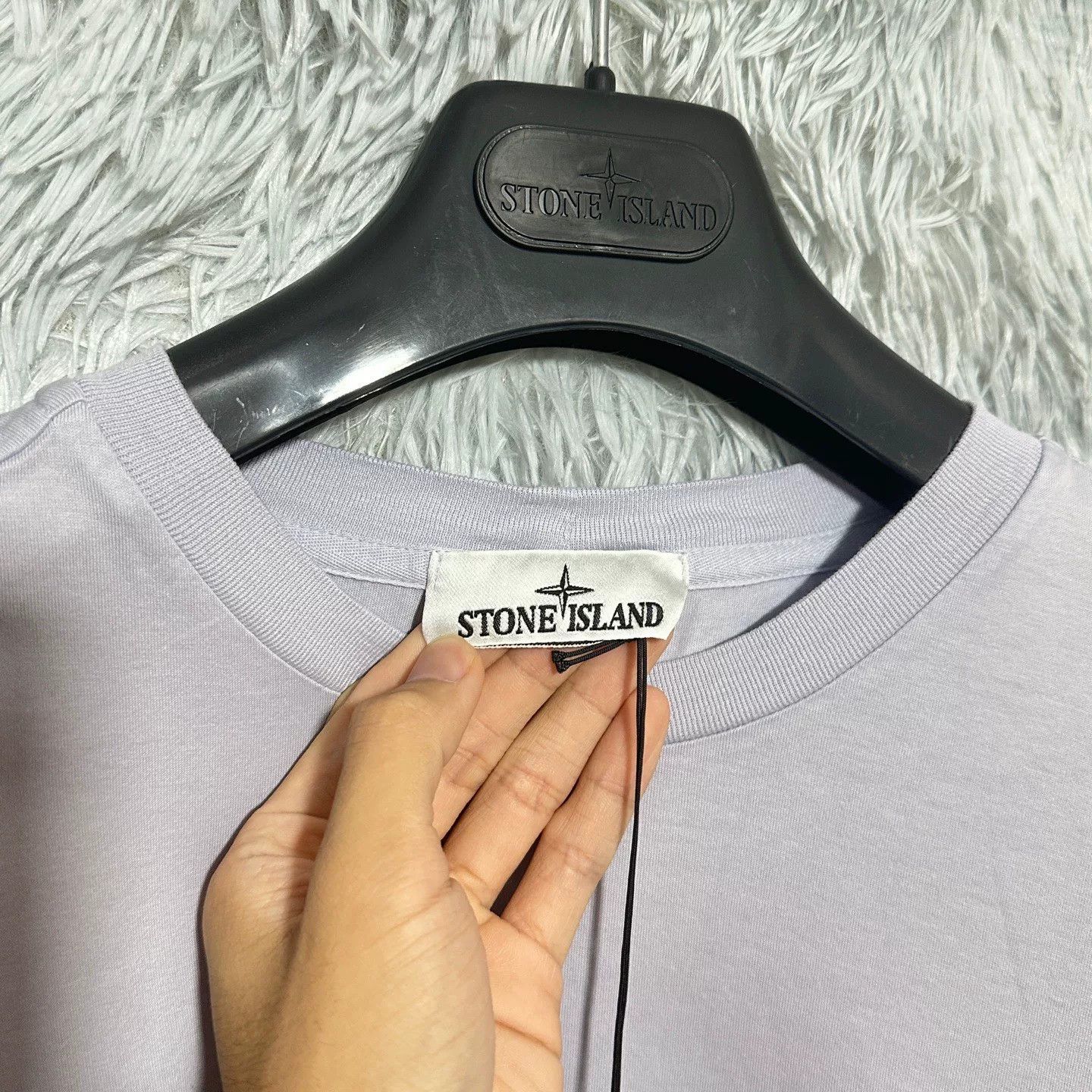 Stone Island Stone Island 25SS Square Logo T-Shirt Size US XL / EU 56 / 4 - 4 Thumbnail