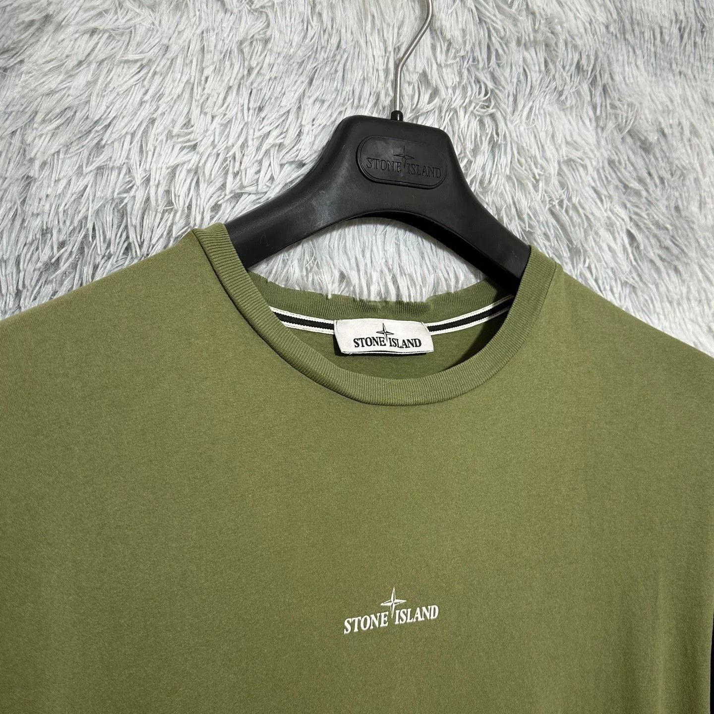 Stone Island Stone Island Large Back Logo T-Shirt Size US XL / EU 56 / 4 - 4 Thumbnail