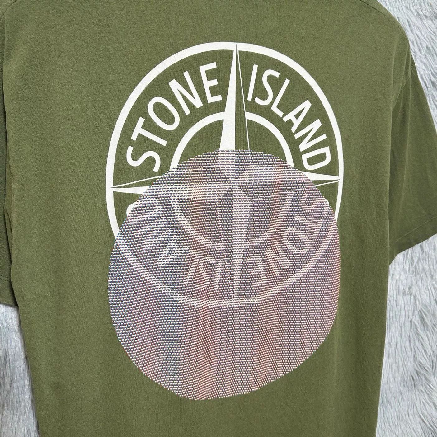 Stone Island Stone Island Large Back Logo T-Shirt Size US XL / EU 56 / 4 - 3 Thumbnail