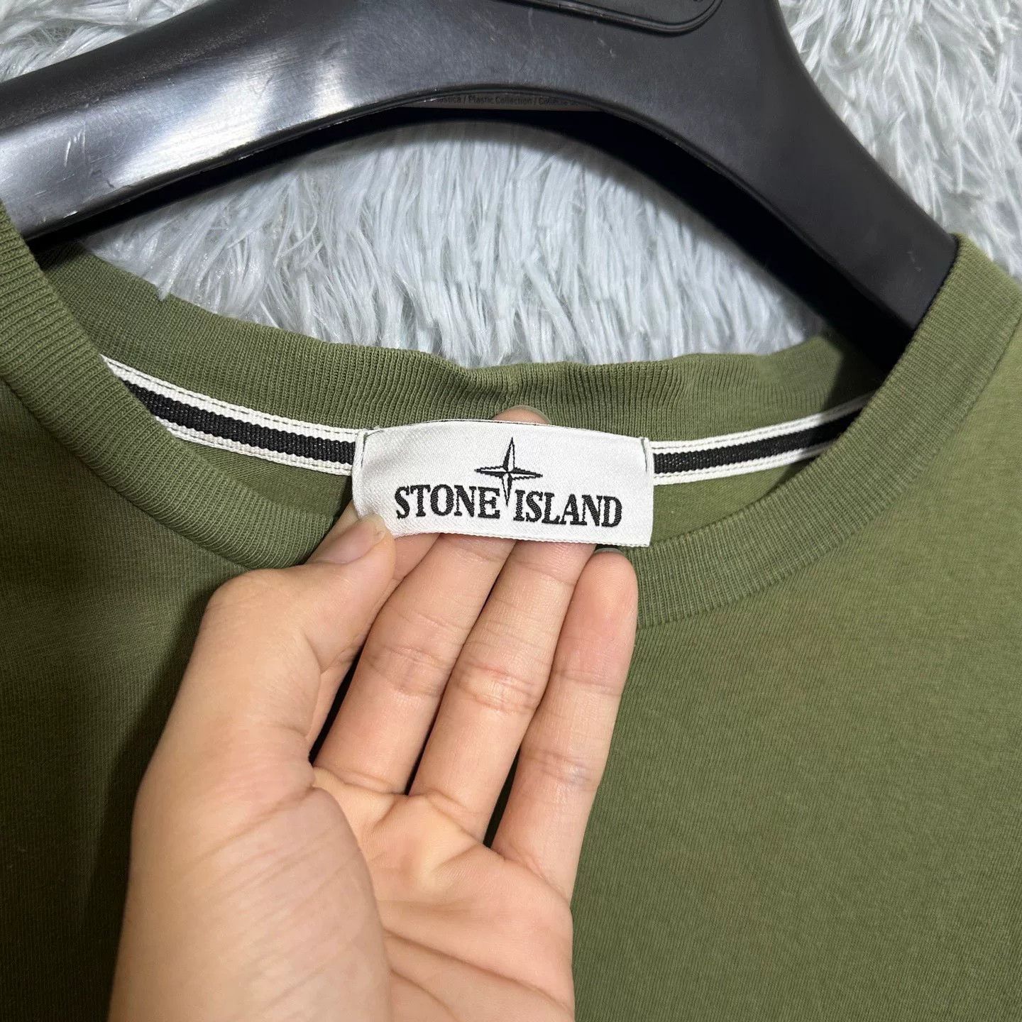 Stone Island Stone Island Large Back Logo T-Shirt Size US XL / EU 56 / 4 - 5 Thumbnail