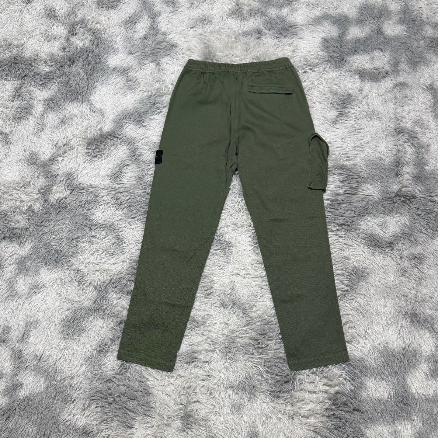 Stone Island Stone Island Green Cargo Straight-Leg Pants W30 Size US 30 / EU 46 - 2 Thumbnail