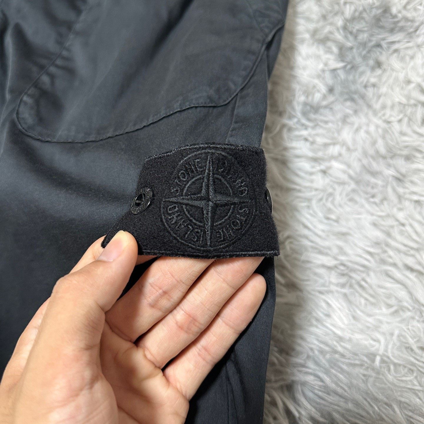 Stone Island Stone Island Ghost Series Black Cargo Pants W30 Size US 30 / EU 46 - 3 Thumbnail