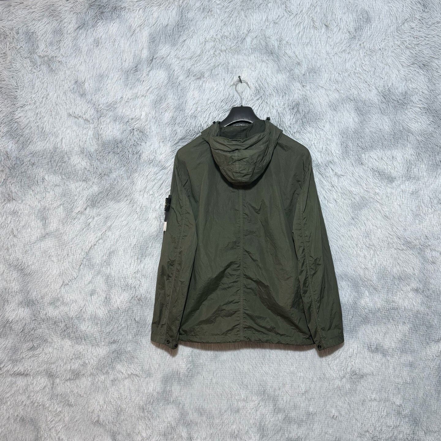 Stone Island Stone Island Metal Nylon Hooded Jacket Size US XL / EU 56 / 4 - 2 Thumbnail
