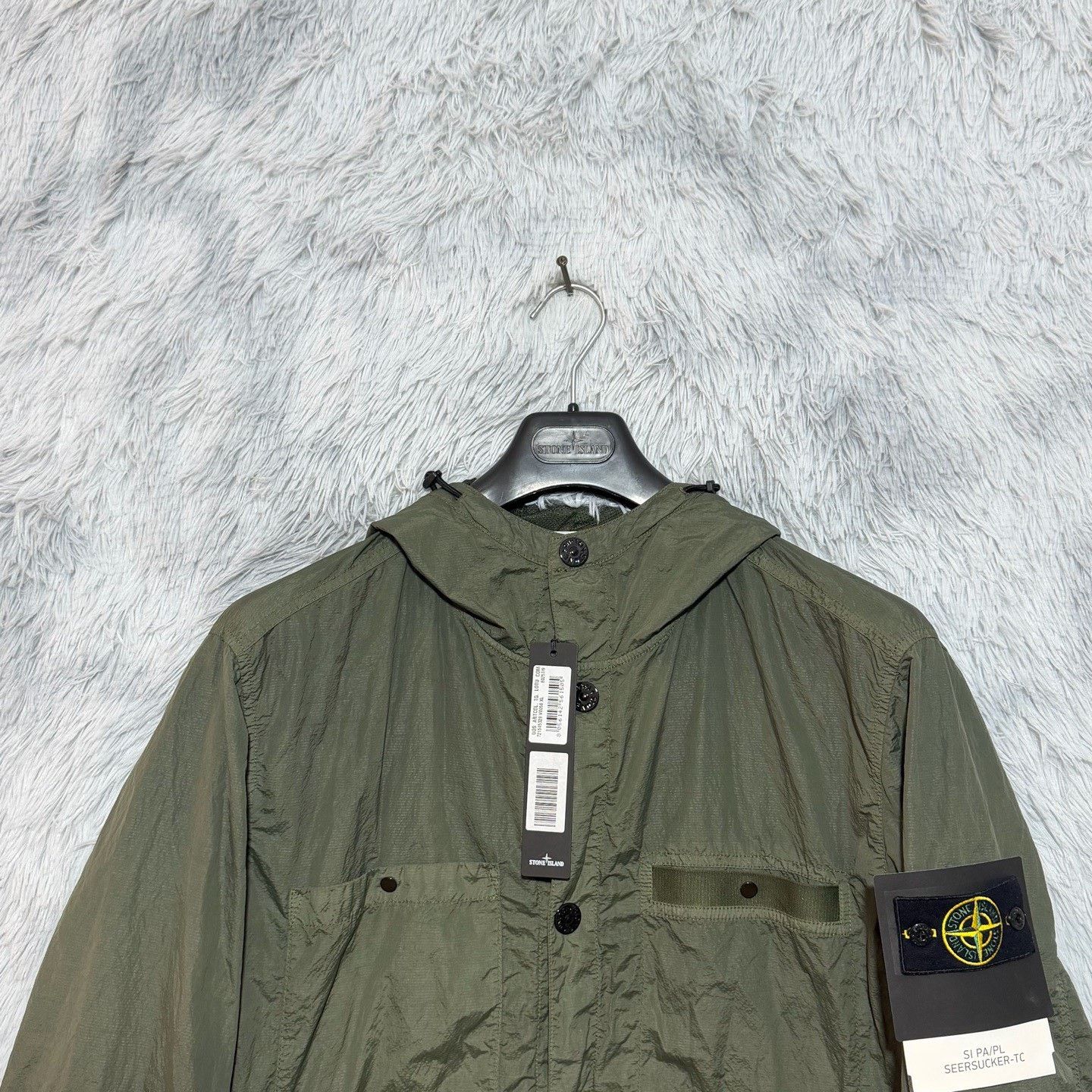 Stone Island Stone Island Metal Nylon Hooded Jacket Size US XL / EU 56 / 4 - 3 Thumbnail