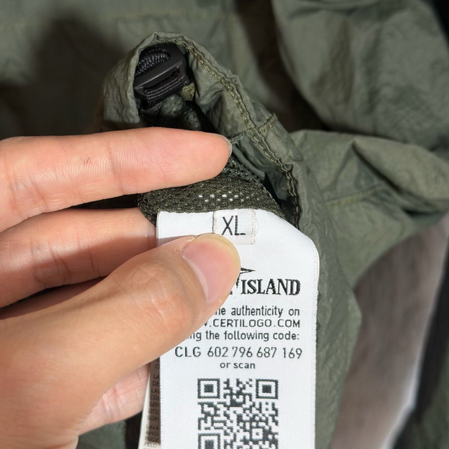 Stone Island Stone Island Metal Nylon Hooded Jacket Size US XL / EU 56 / 4 - 7 Thumbnail