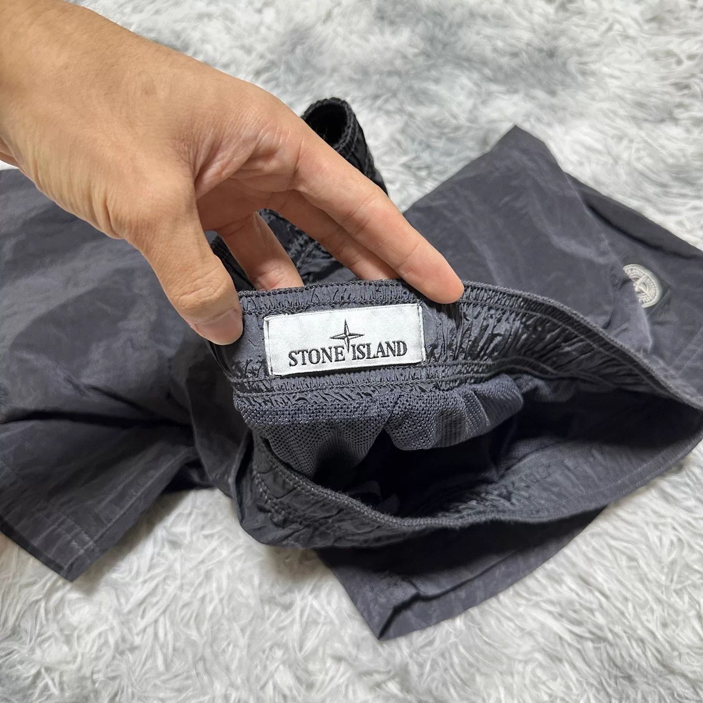 Stone Island Stone Island 24SS Metal Nylon Shorts Size US 32 / EU 48 - 4 Thumbnail