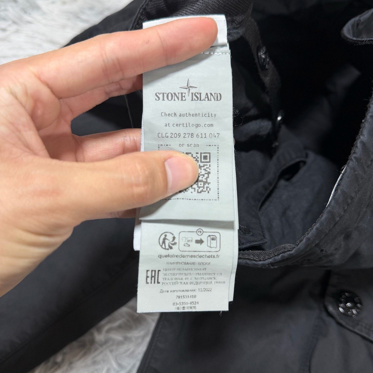 Stone Island Stone Island Washed Cargo Casual Pants Size US 30 / EU 46 - 6 Thumbnail