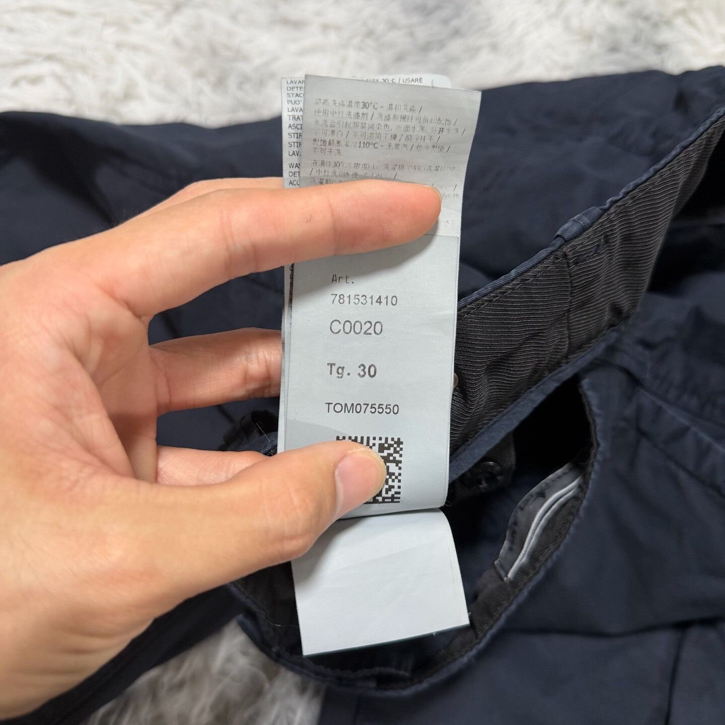 Stone Island Stone Island Washed Cargo Straight Pants Size US 30 / EU 46 - 6 Thumbnail