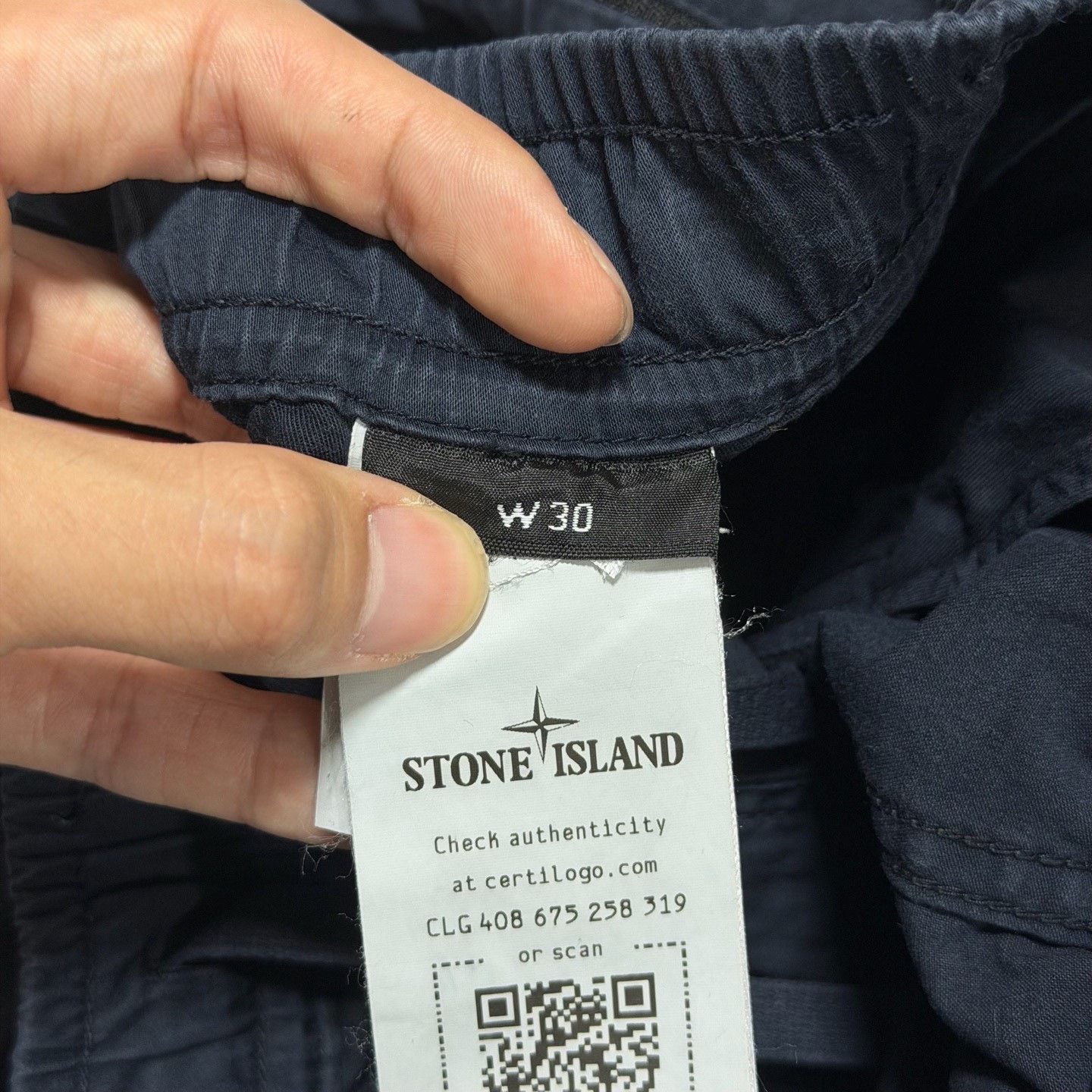 Stone Island Stone Island Dark Blue Cargo Pants W30 Size US 30 / EU 46 - 5 Thumbnail